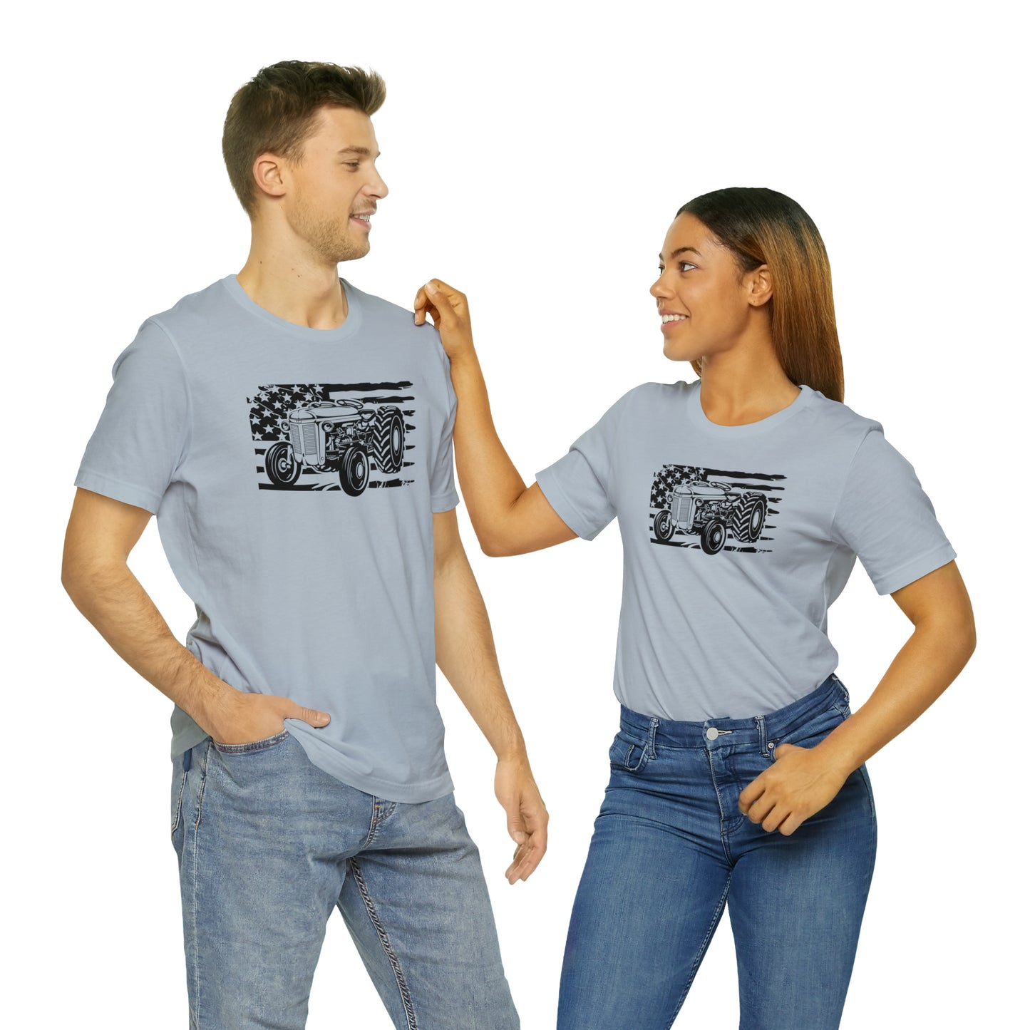"US Tractor" Unisex Jersey Short Sleeve Tee