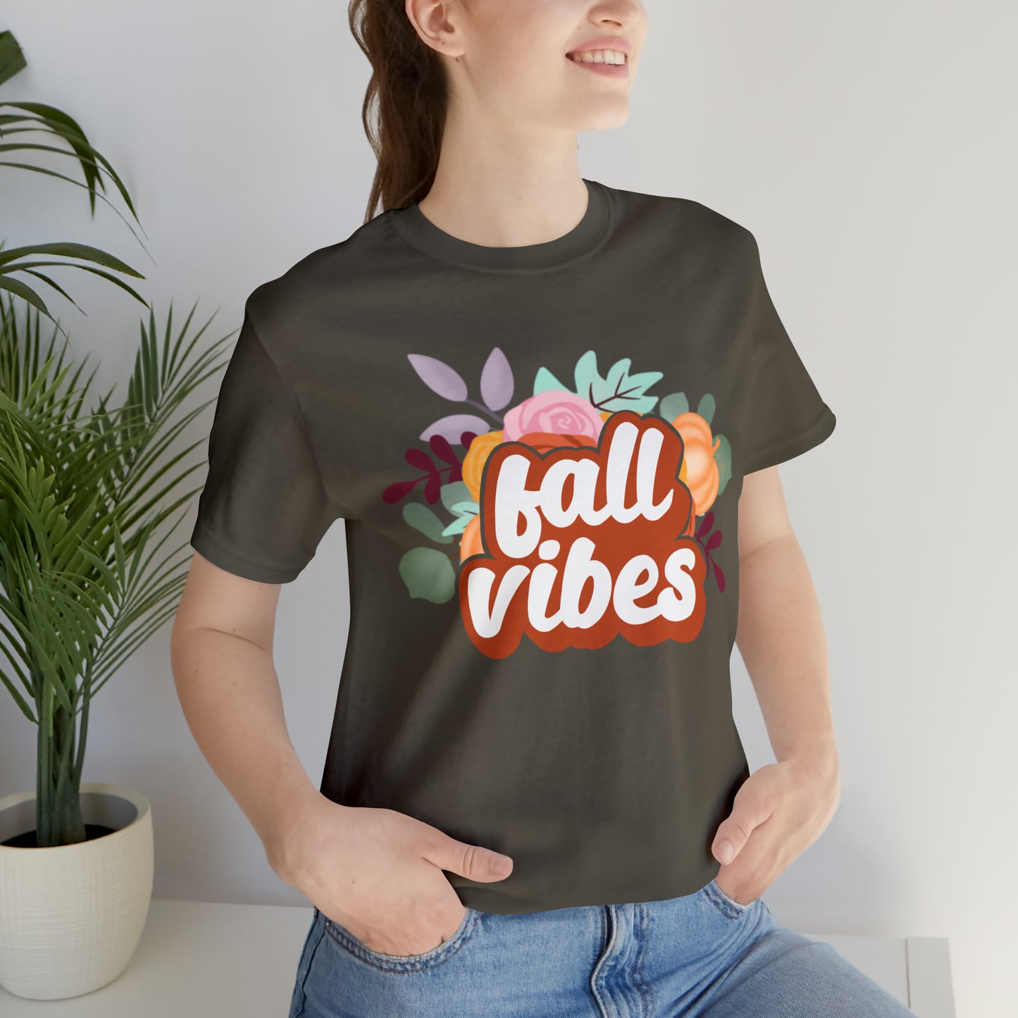 Floral Fall Vibes T-Shirt