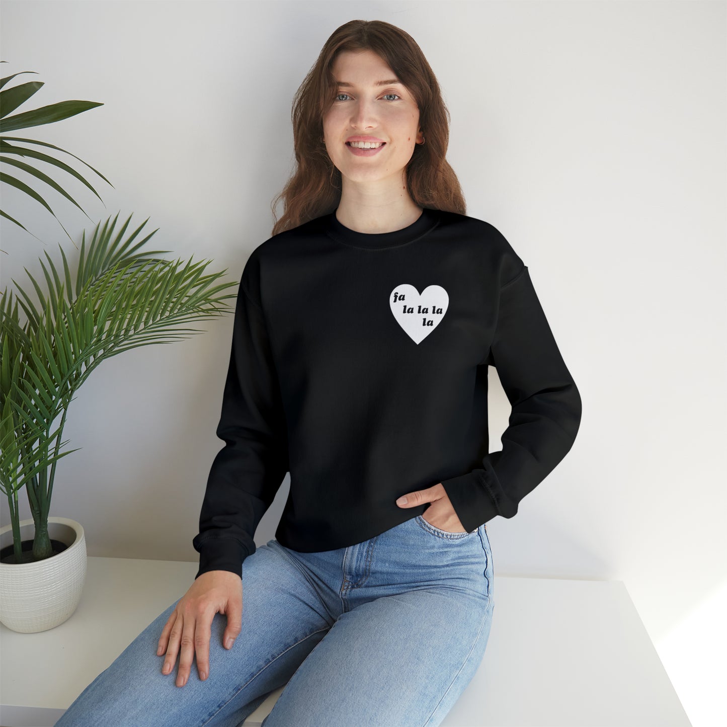 Vintage 'Tis the Season to Be Jolly Heavyweight Crewneck Sweatshirt