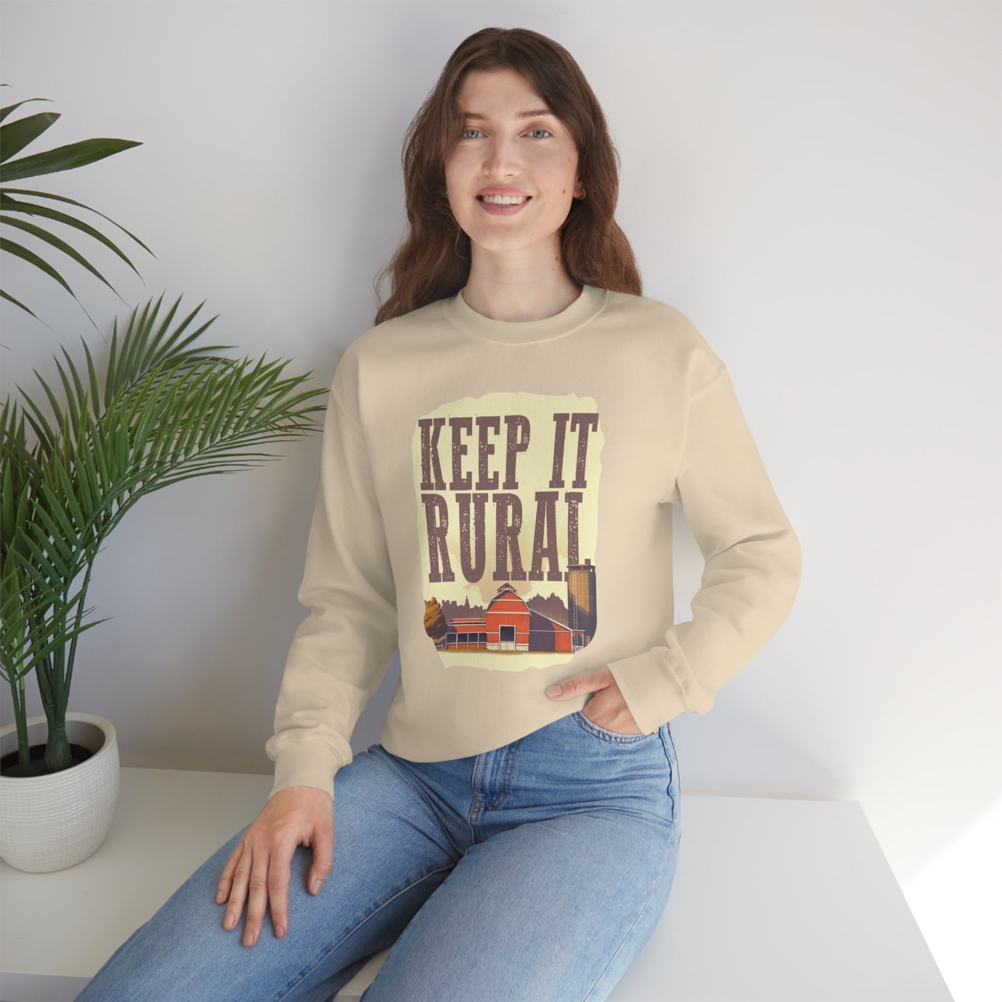 "Keep It Rural" - Unisex Heavy Blend™ Crewneck Sweatshirt