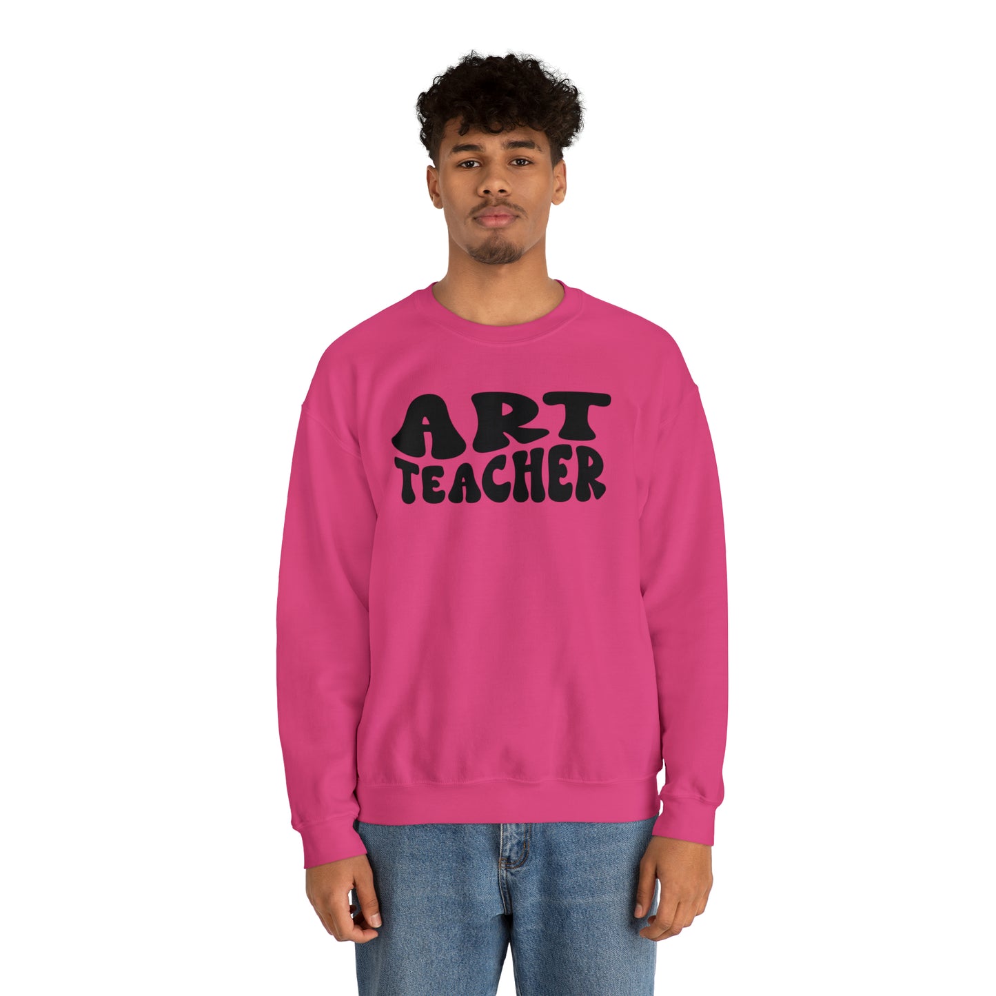 Art Teacher Heavyweight Crewneck Sweatshirt