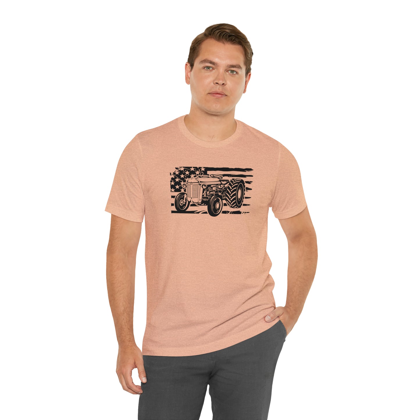 "US Tractor" Unisex Jersey Short Sleeve Tee