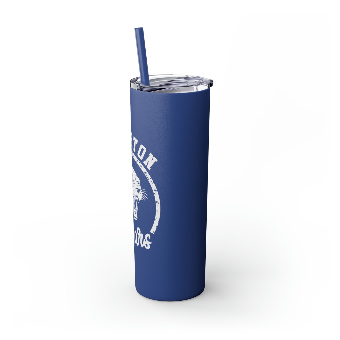 Smithton Cougars Skinny Tumbler with Straw, 20oz