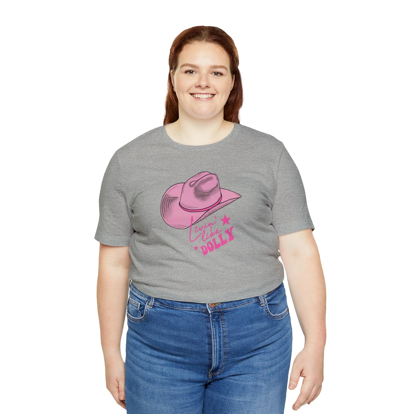 "Live Like Dolly" Unisex Jersey Short Sleeve Tee