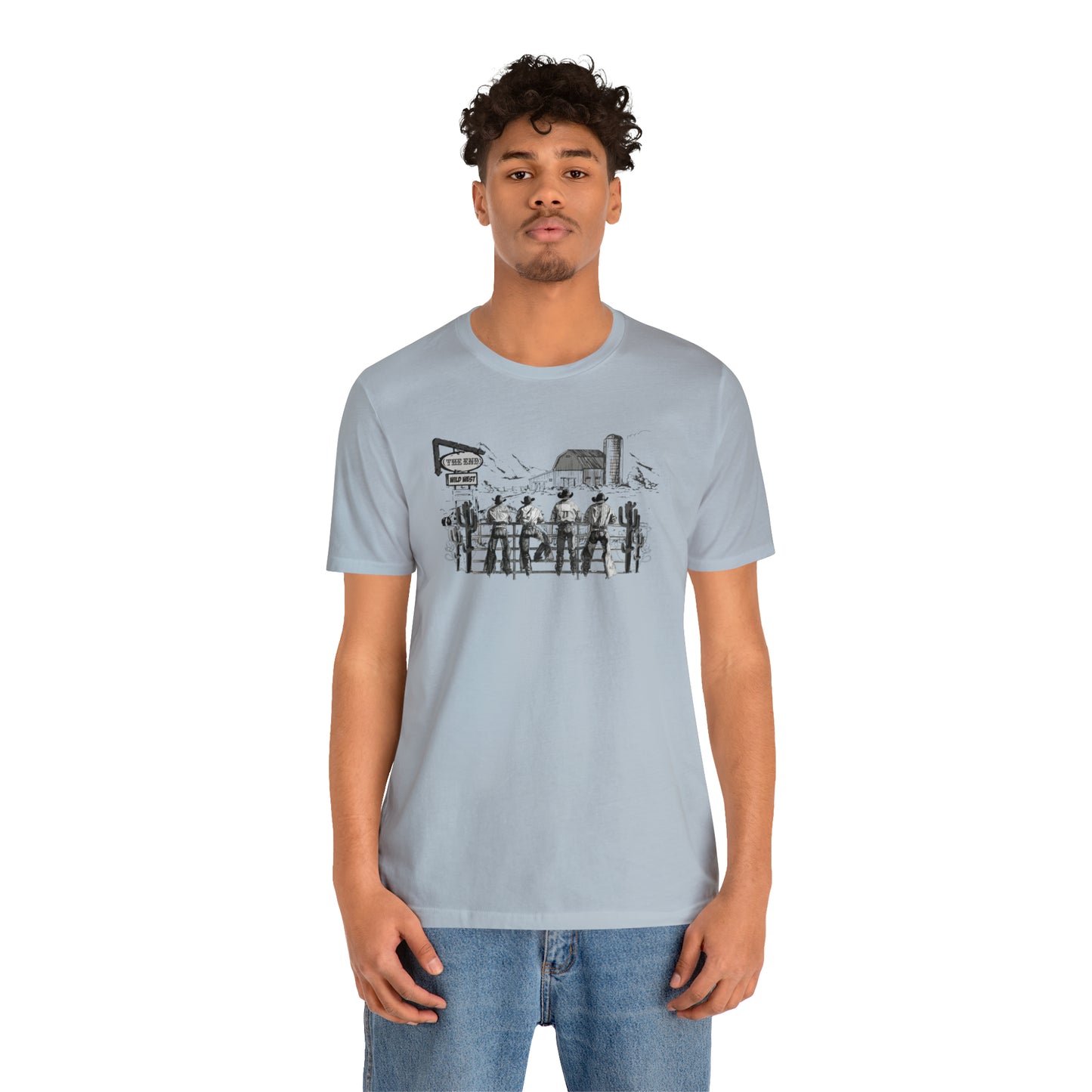 "Rodeo Cowboys" Unisex Jersey Short Sleeve Tee