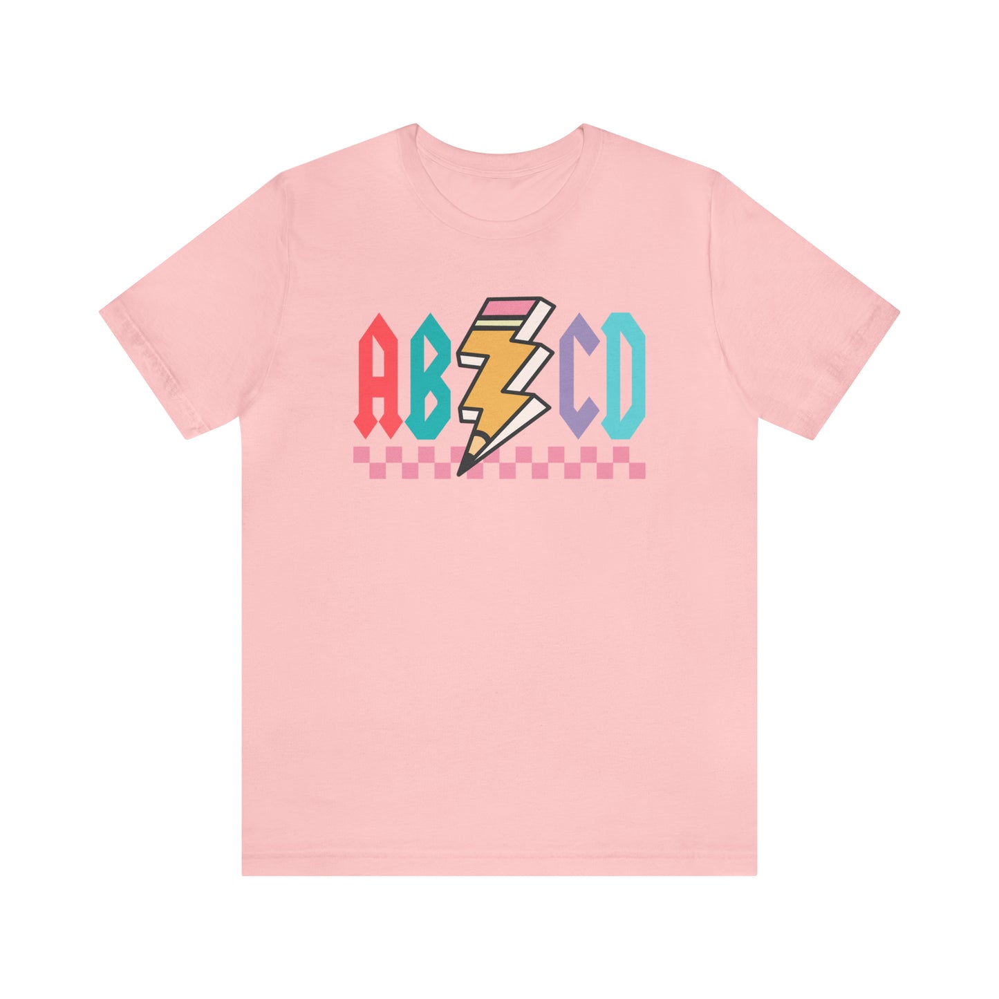 Vintage ABCD Teacher T-Shirt