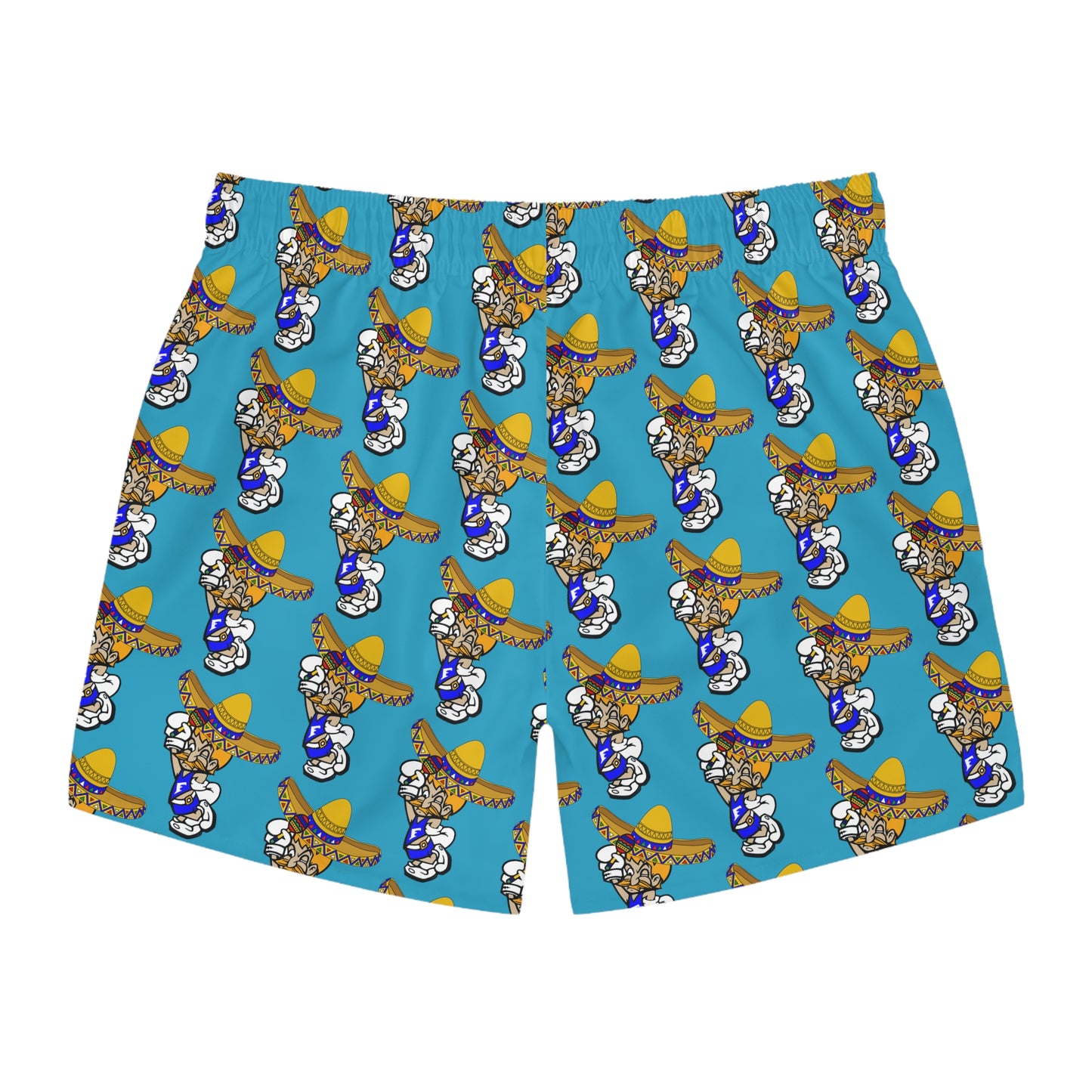 Sombrero Midget Swim Trunks - Turquoise