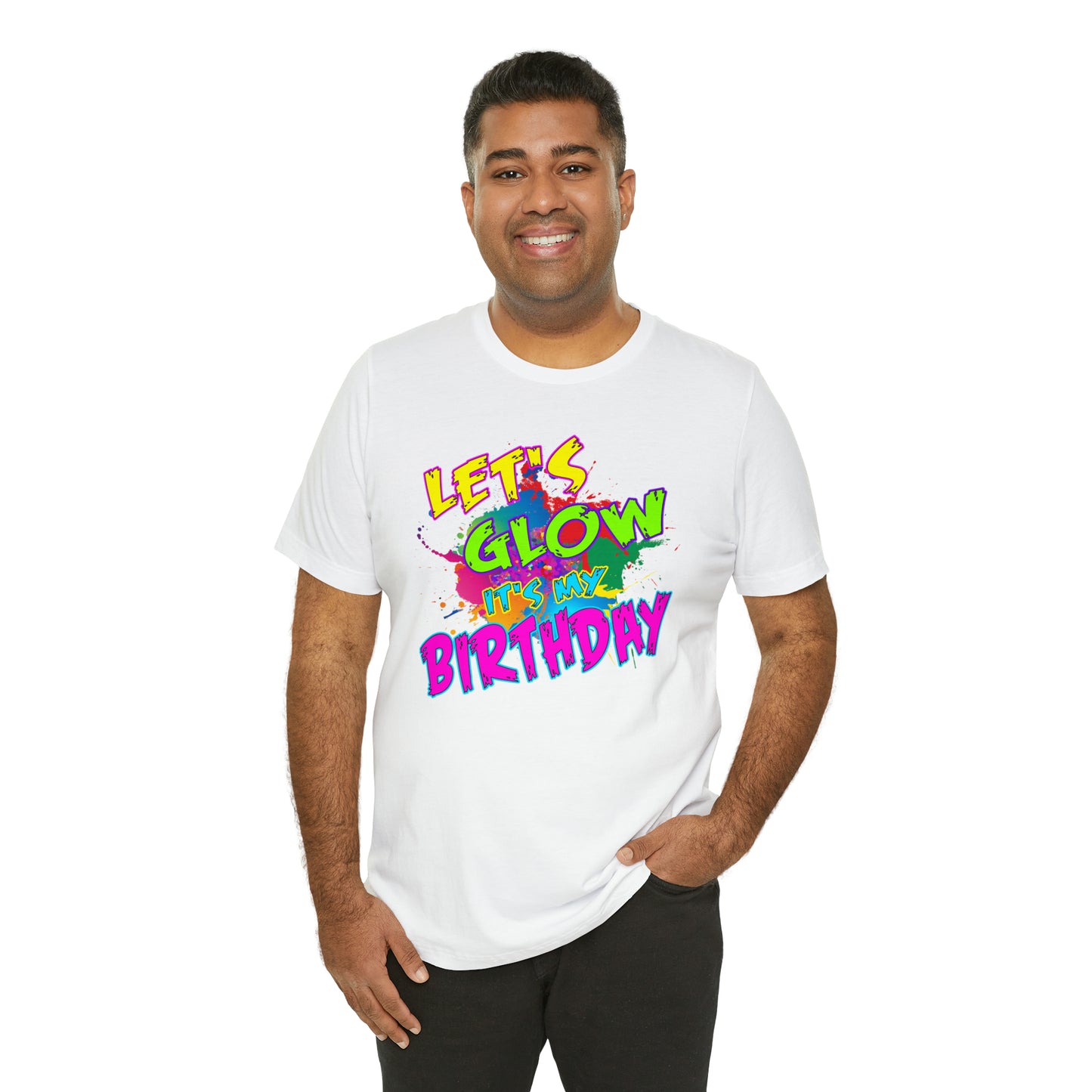 Let's Glow It's My Birthday T-Shirt