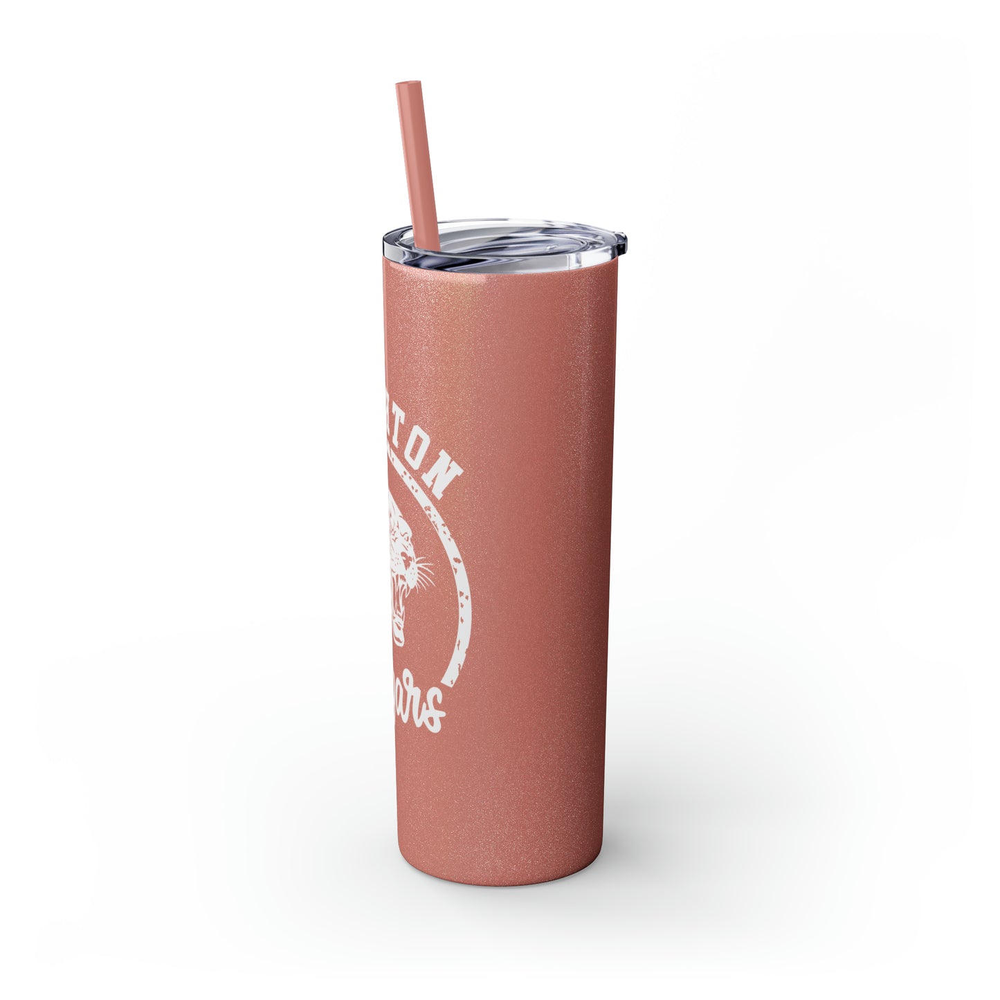 Smithton Cougars Skinny Tumbler with Straw, 20oz