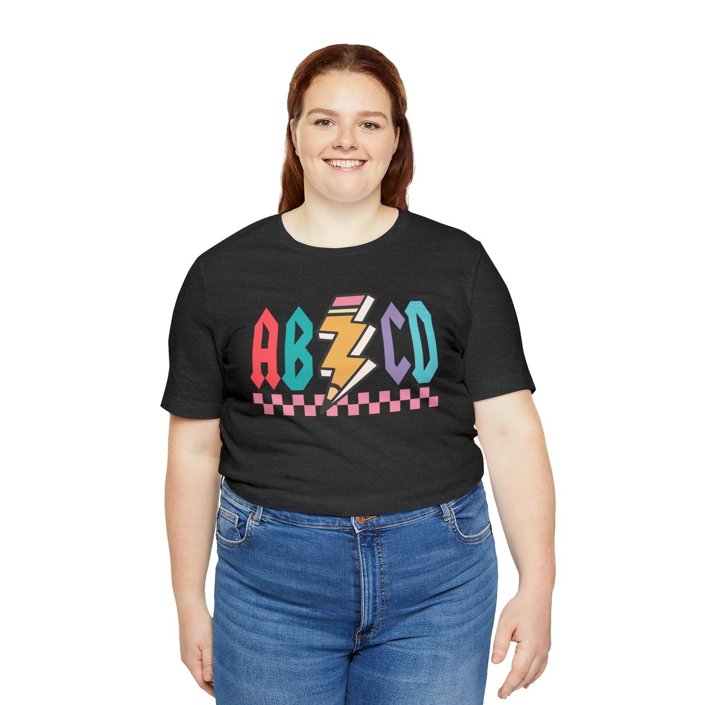 Vintage ABCD Teacher T-Shirt