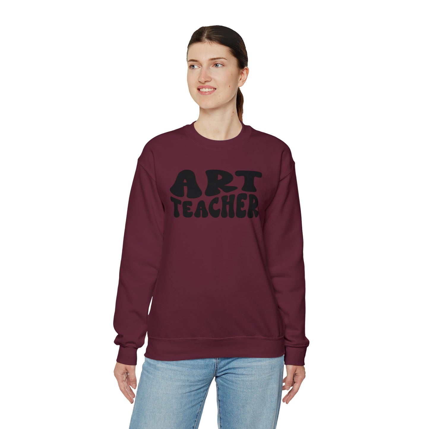 Art Teacher Heavyweight Crewneck Sweatshirt