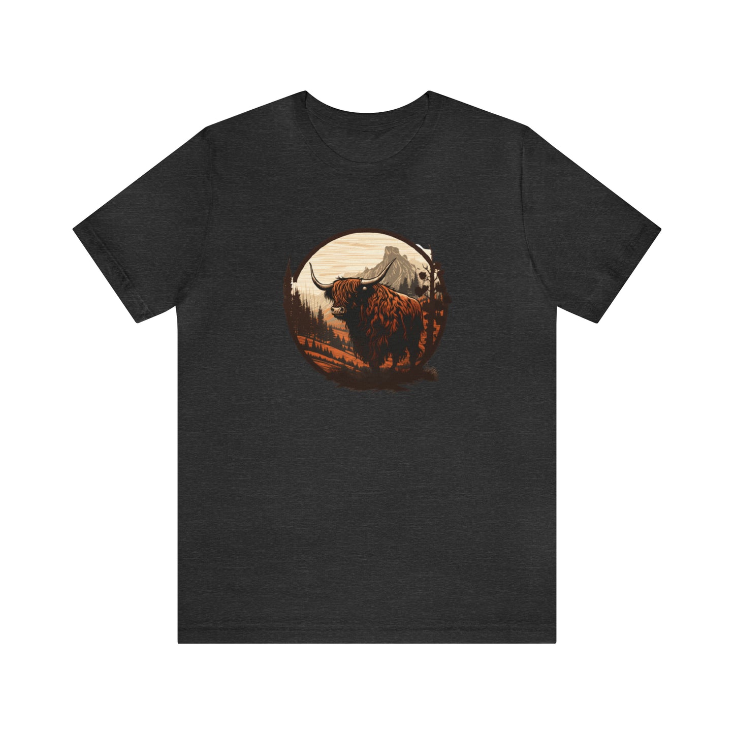 "Vintage Buffalo" Unisex Jersey Short Sleeve Tee