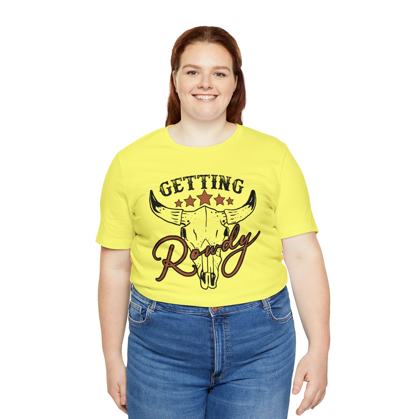Vintage Getting Rowdy Party/ Bridesmaid/ Groomsman T-Shirt - Black Ink