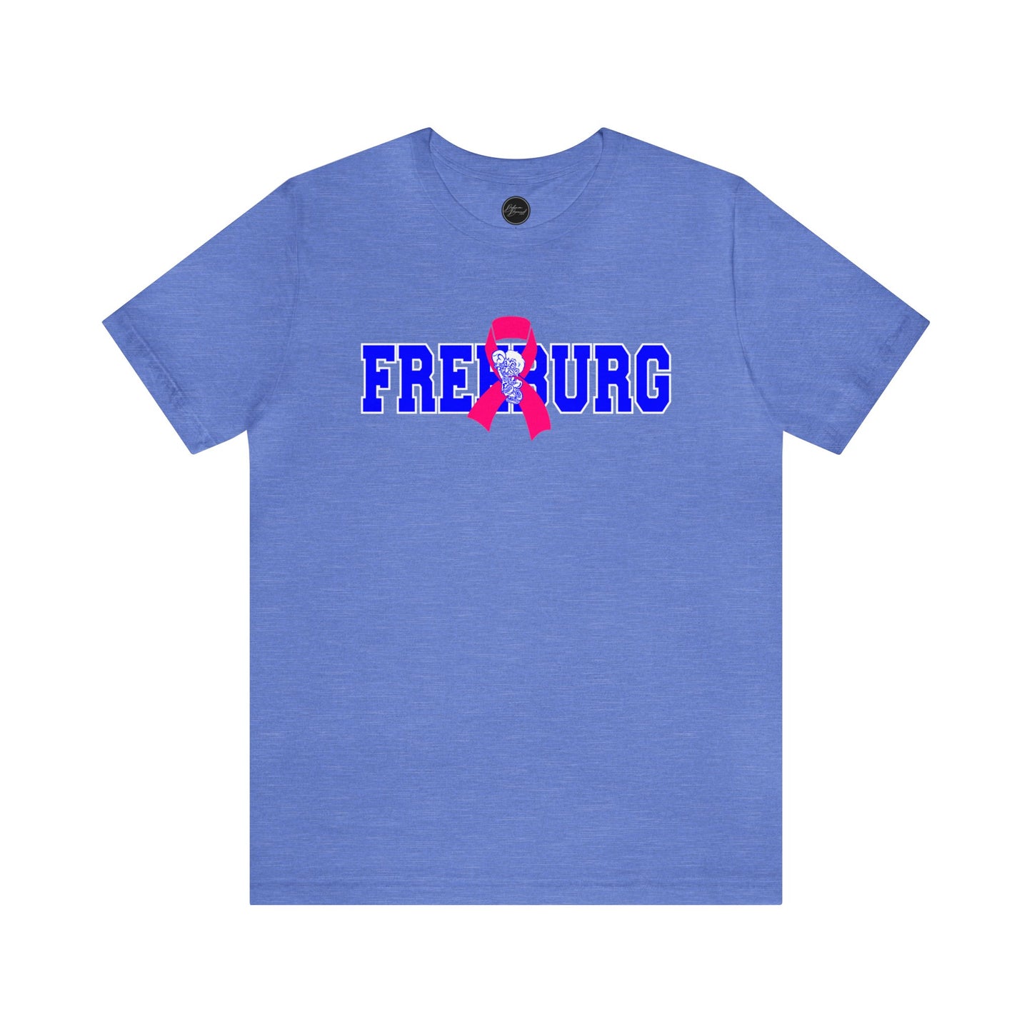 Freeburg Midgets Pink Ribbon Bella Jersey Short Sleeve Tee (Unisex)