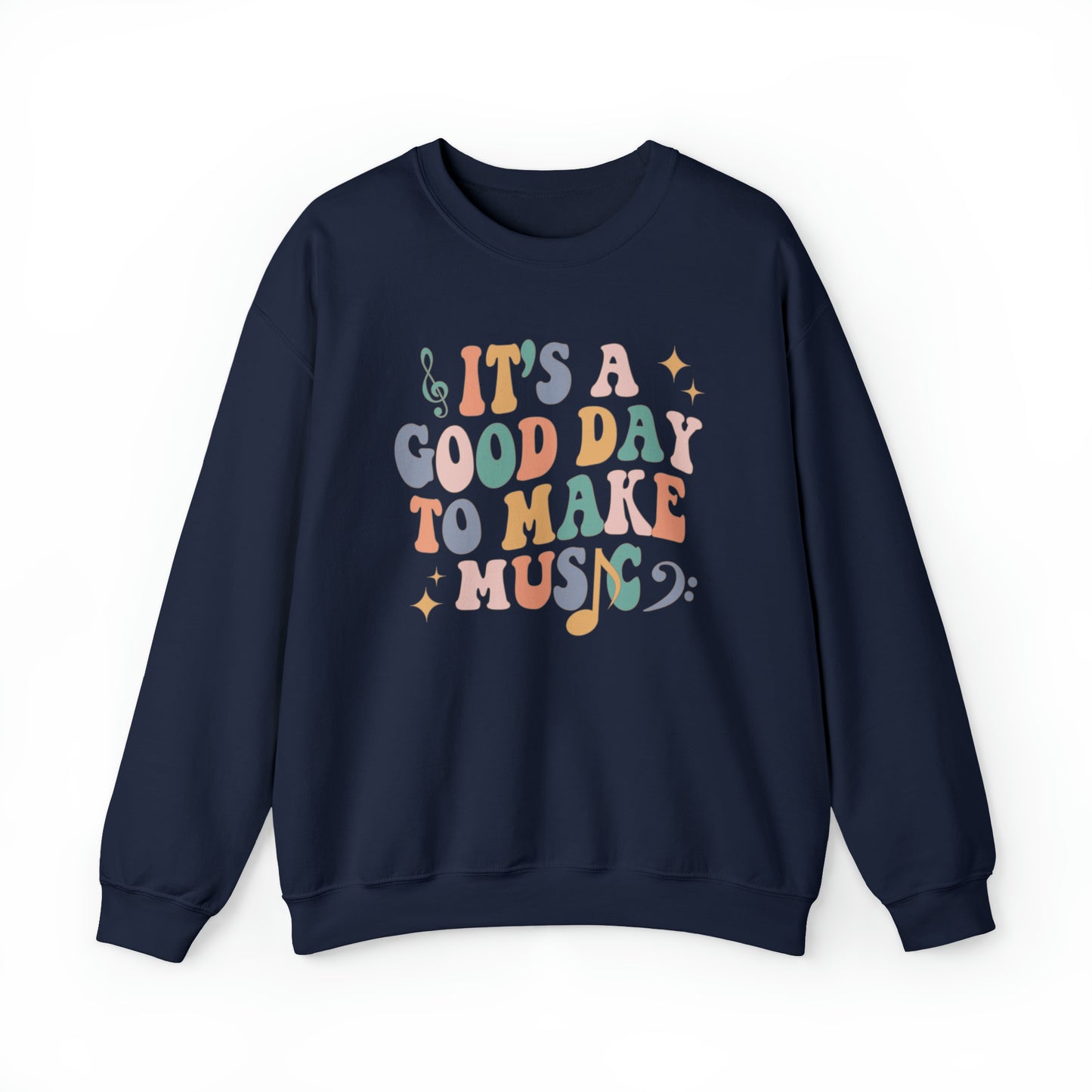 It's a Good Day to Make Music Heavyweight Crewneck Sweatshirt