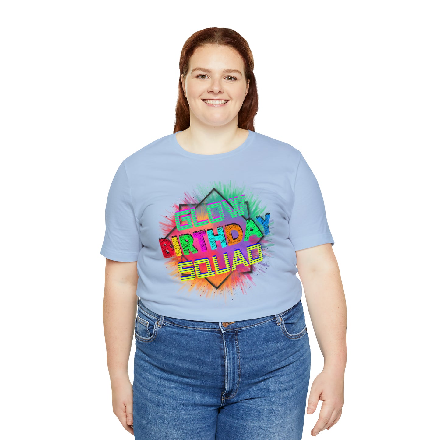 Glow Birthday Squad T-Shirt