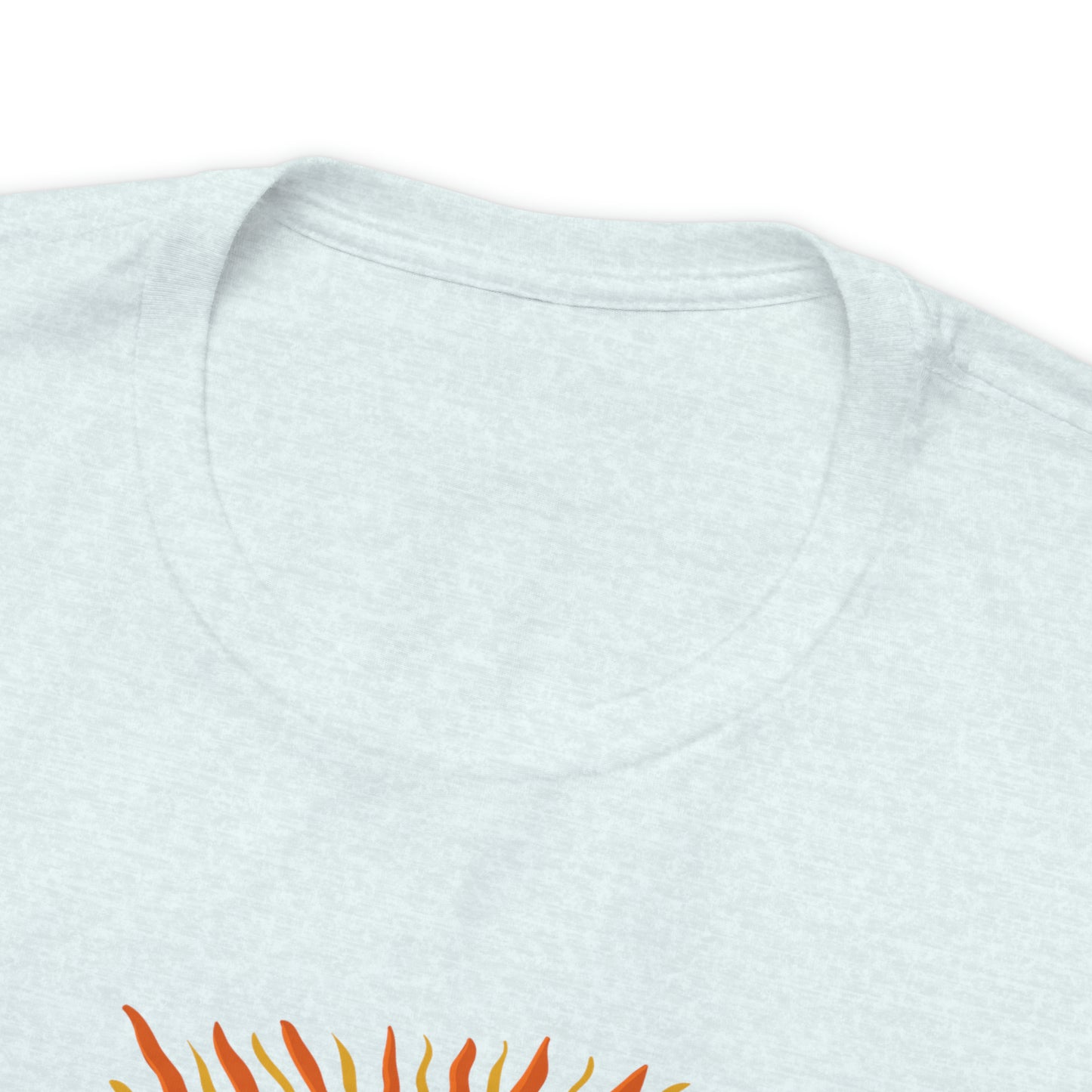 Vintage Mountain Scene with Bronco Unisex Jersey Short Sleeve Tee
