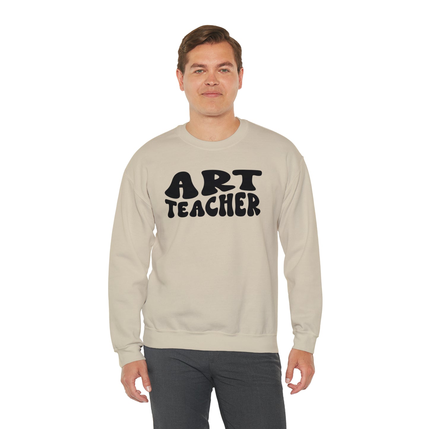 Art Teacher Heavyweight Crewneck Sweatshirt