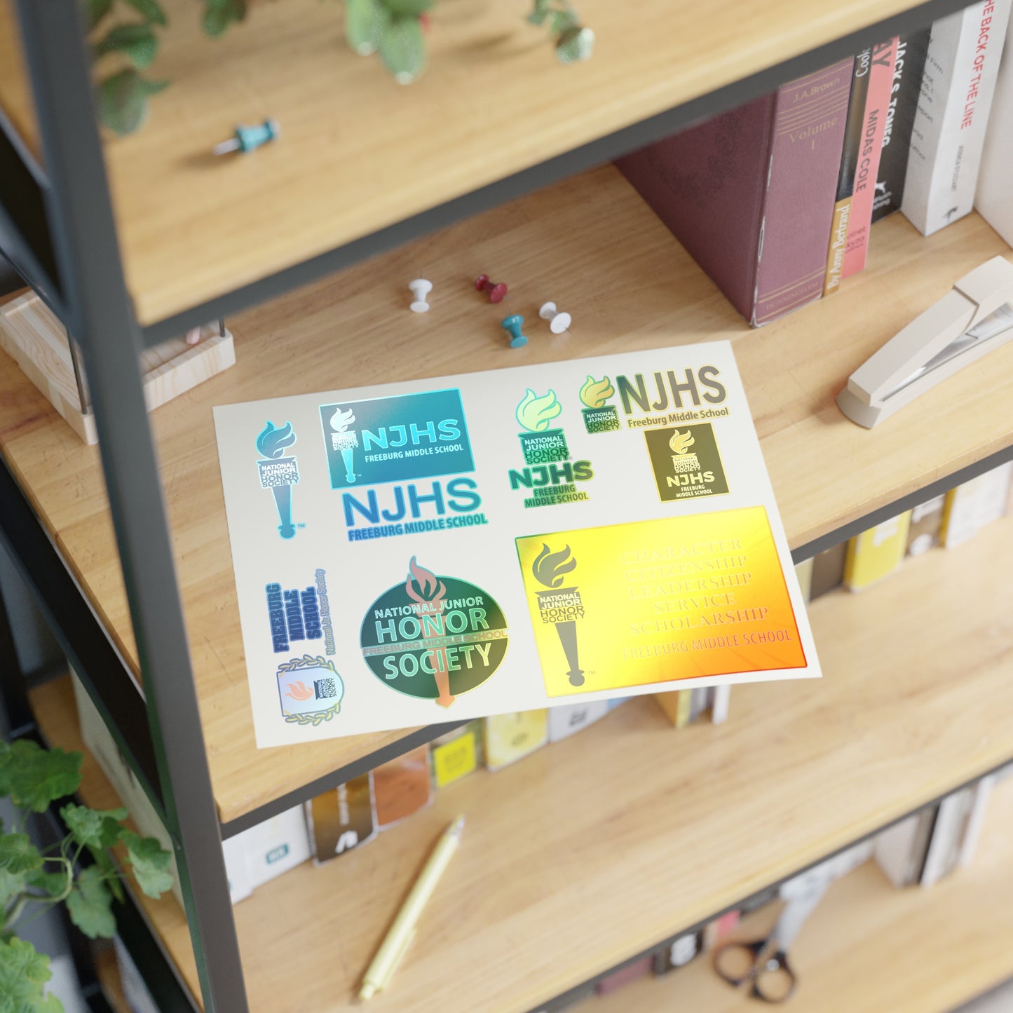 NJHS National Junior Honor Society Sticker Sheets
