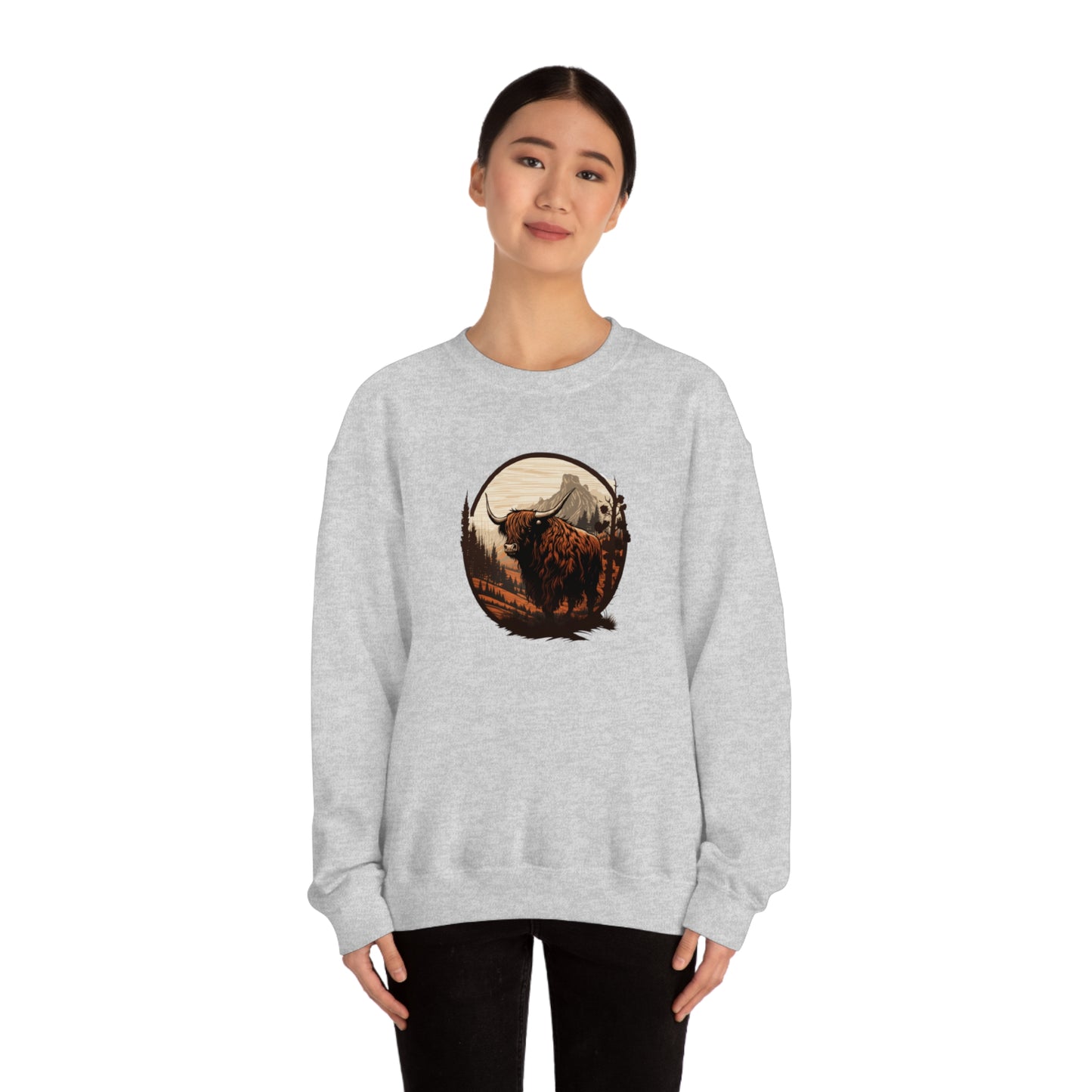 Vintage Buffalo Unisex Heavy Blend™ Crewneck Sweatshirt