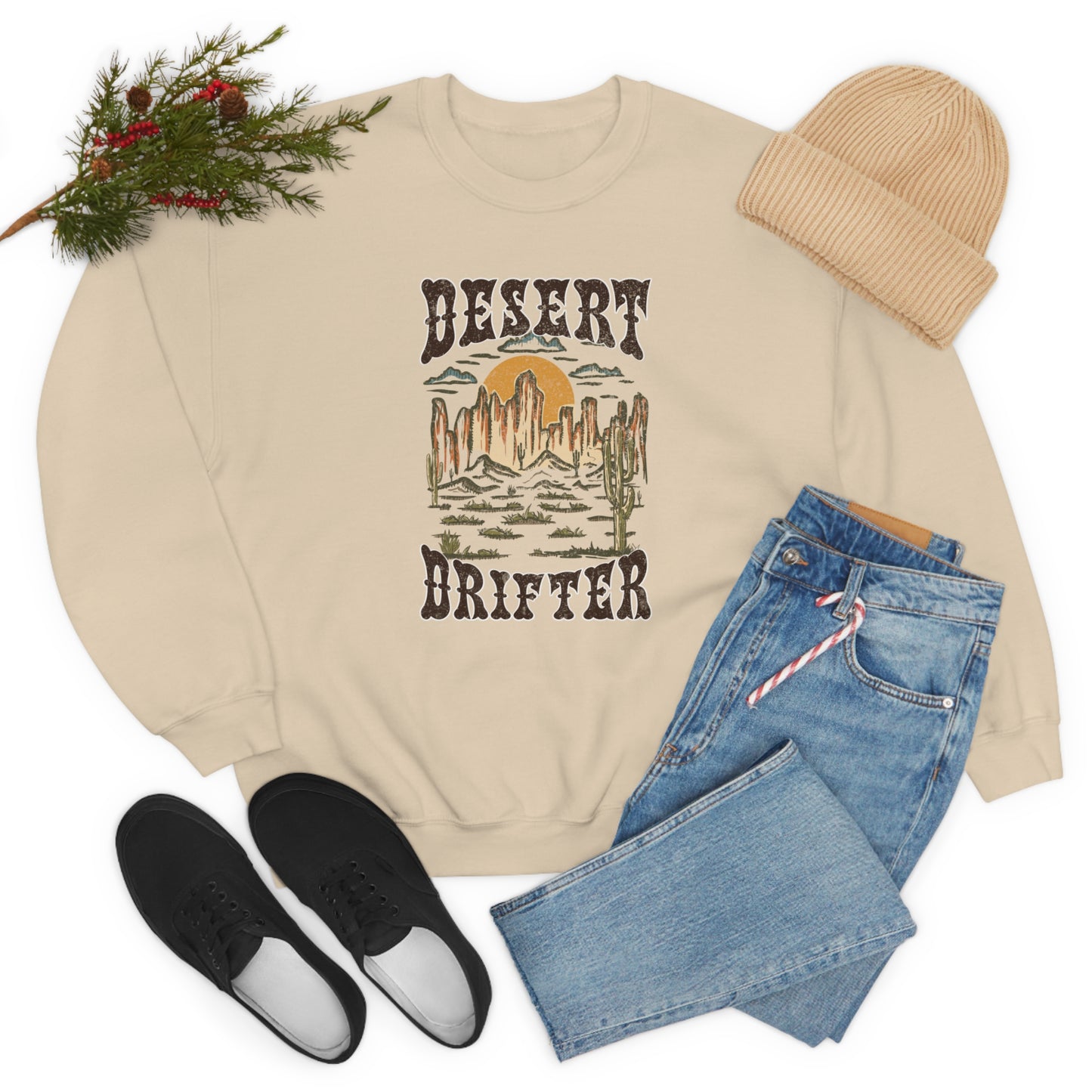 "Desert Drifter" - Unisex Heavy Blend™ Crewneck Sweatshirt