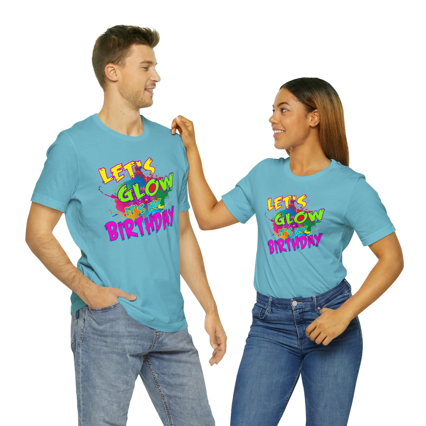 Let's Glow It's My Birthday T-Shirt