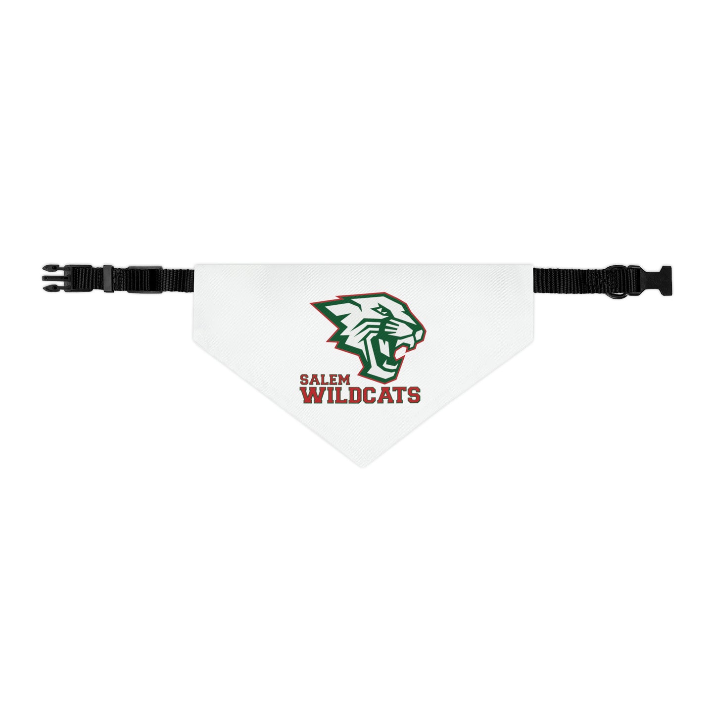 Salem Wildcats Pet Bandana Collar