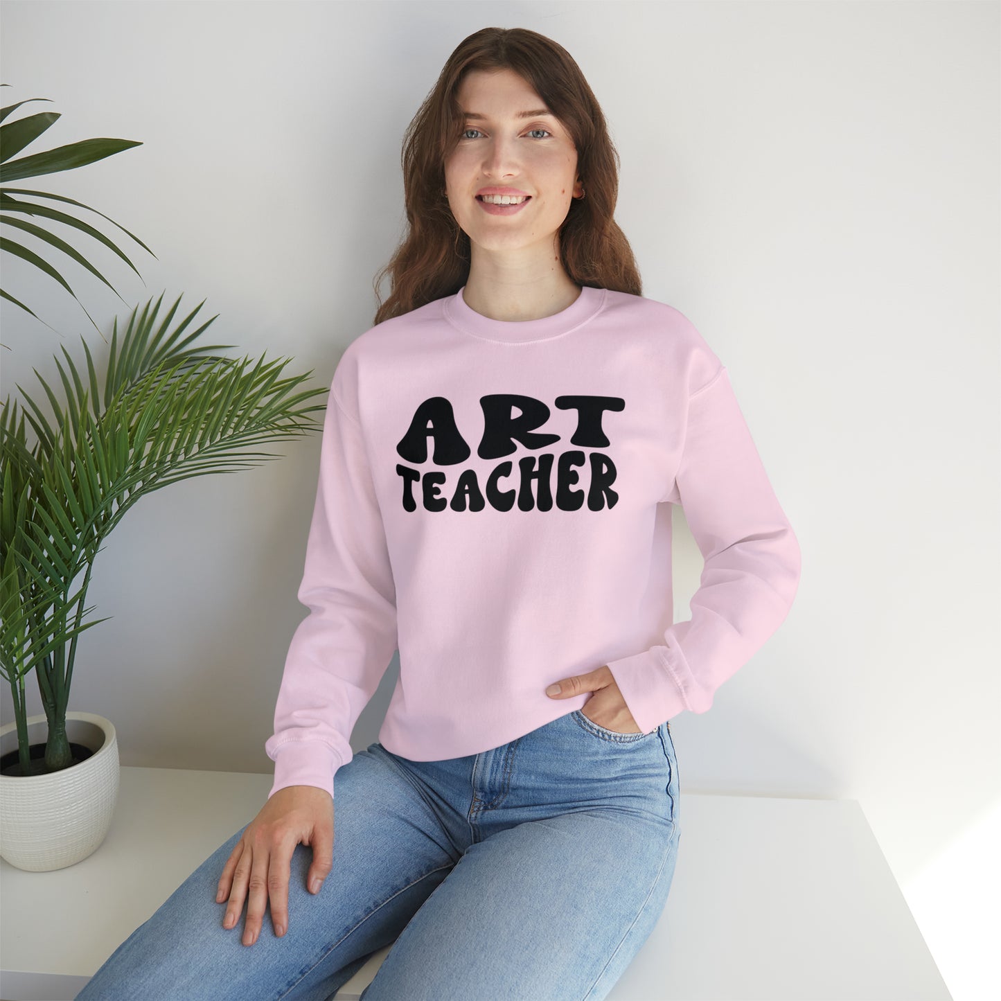 Art Teacher Heavyweight Crewneck Sweatshirt