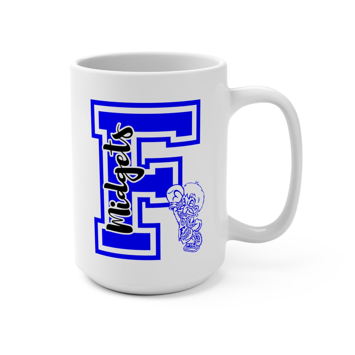 Give Me an F - Freeburg Midgets Logo Mug 15oz