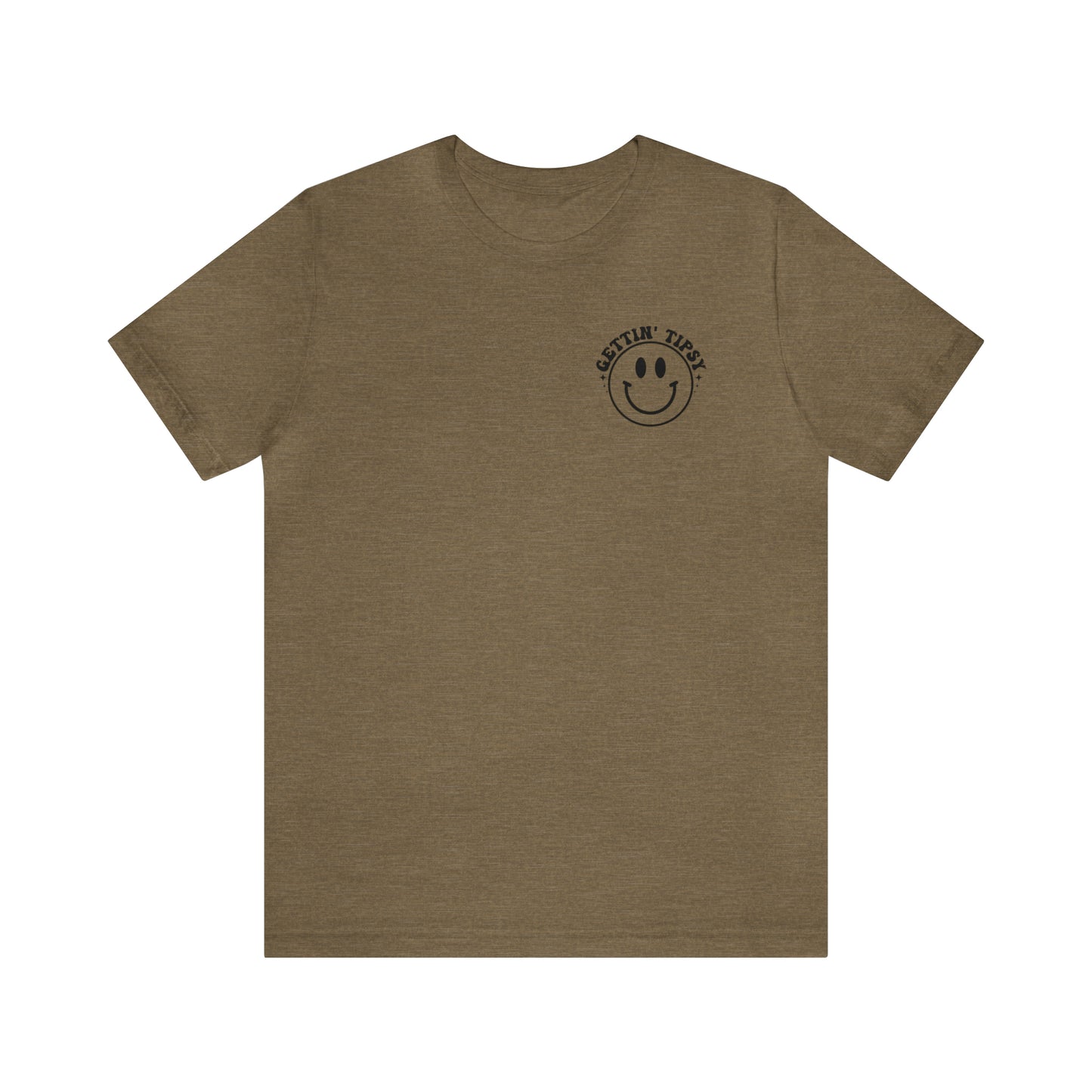 "Errbody in the Lake Gettin' Tipsy" (Front and Back Design) Unisex Jersey Short Sleeve Tee