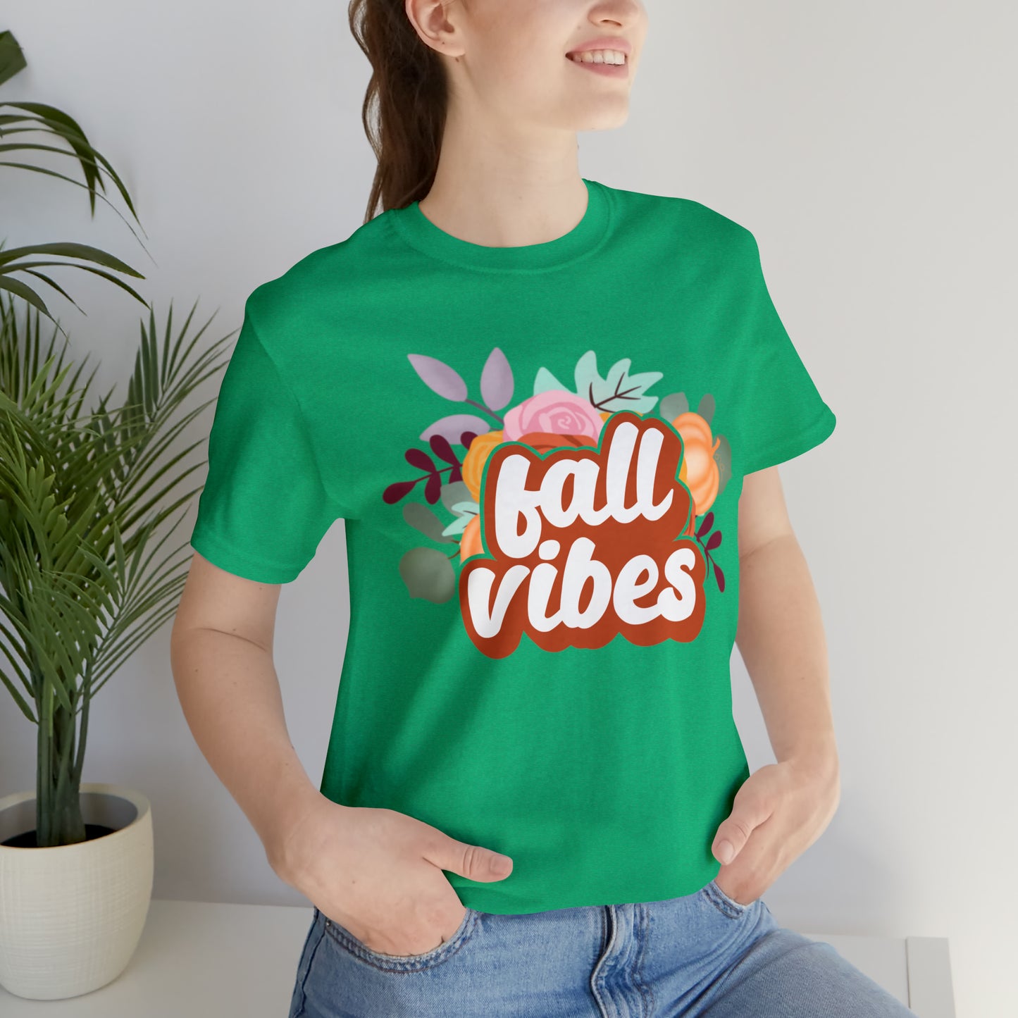 Floral Fall Vibes T-Shirt