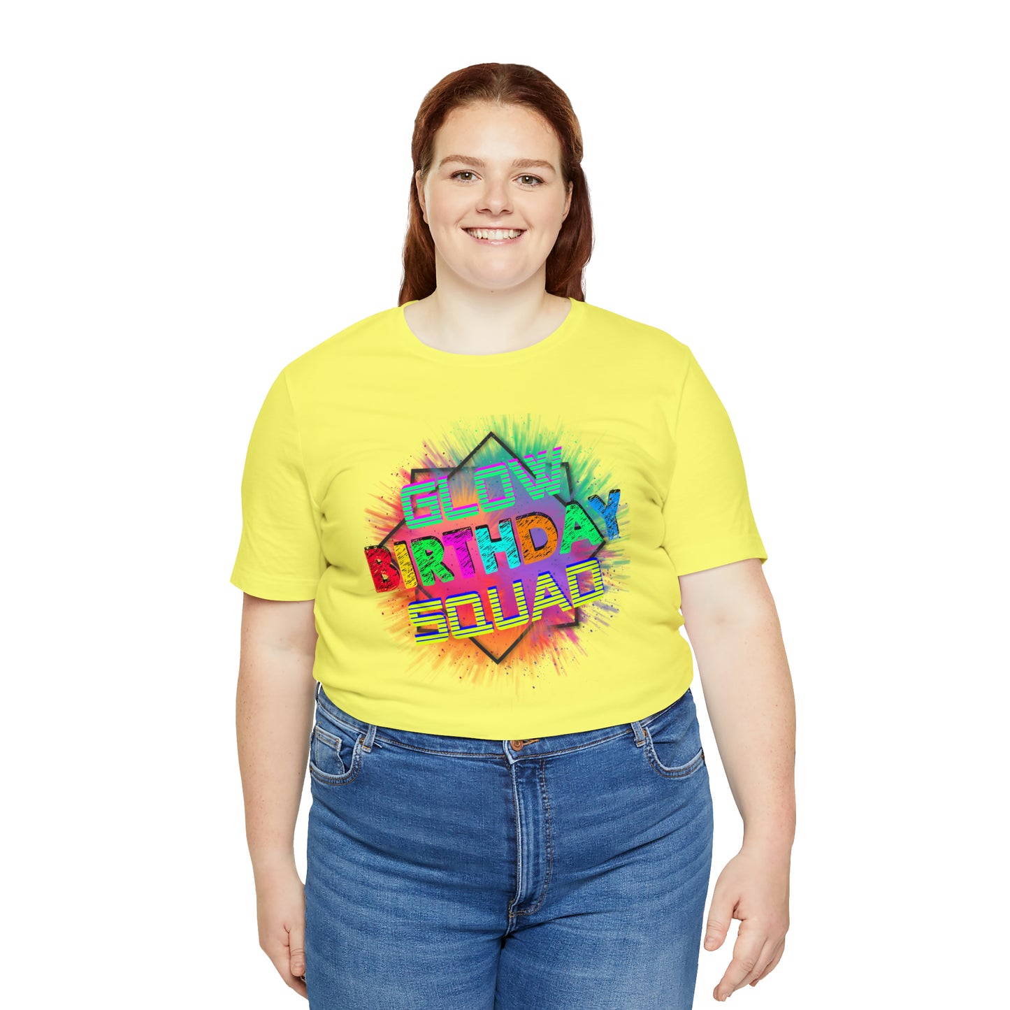 Glow Birthday Squad T-Shirt