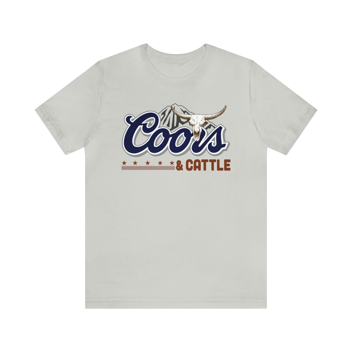 Beer and Cattle Unisex Jersey Short Sleeve Tee