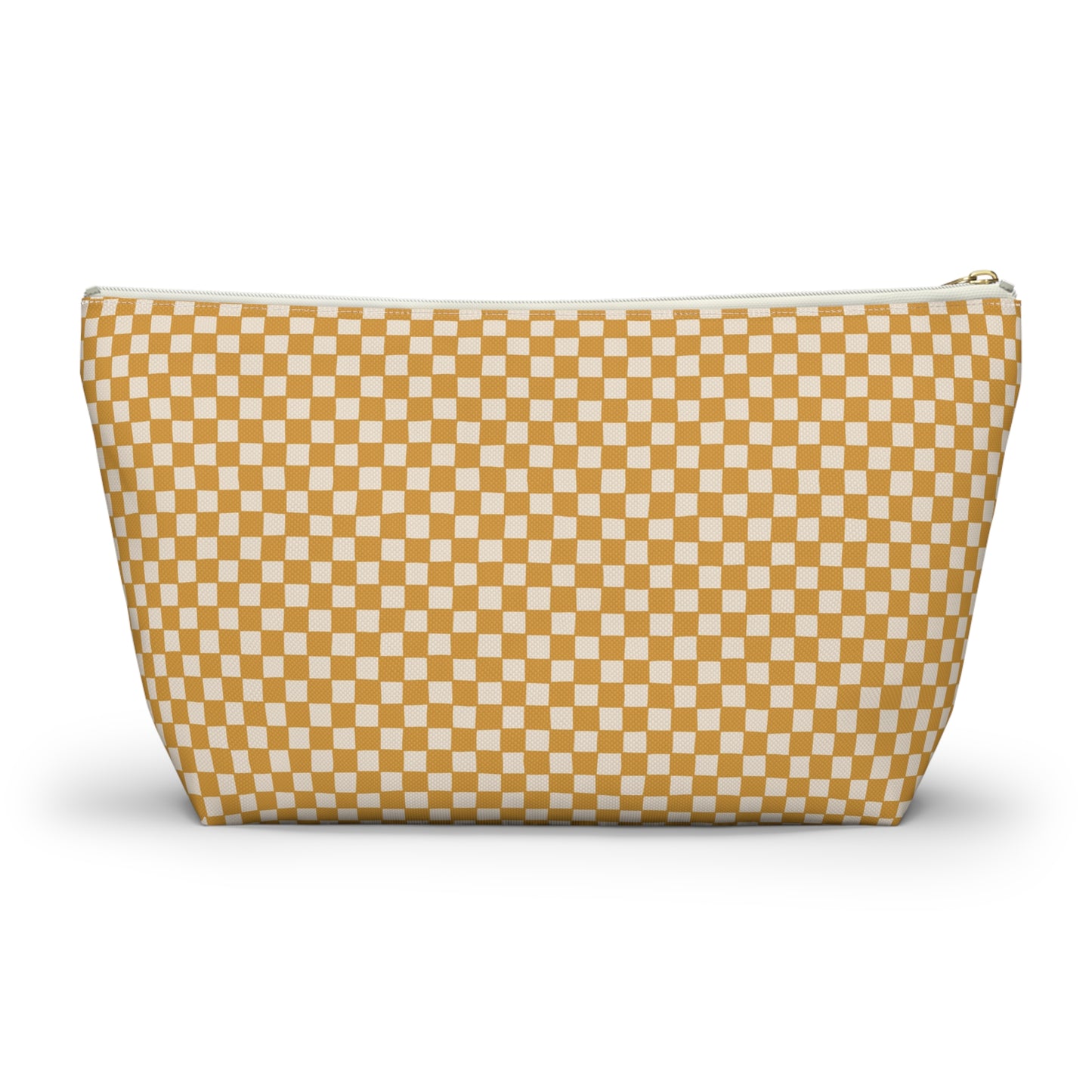 Dolly Portrait Checkerboard Accessory Pouch w T-bottom