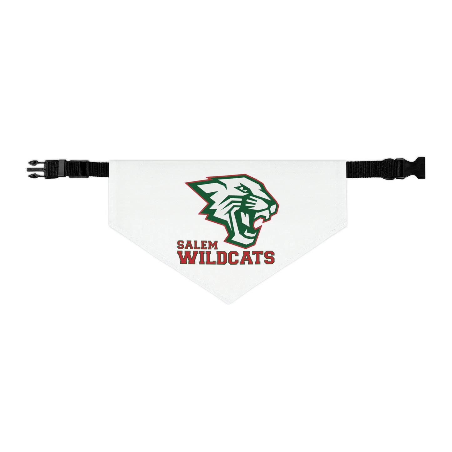 Salem Wildcats Pet Bandana Collar