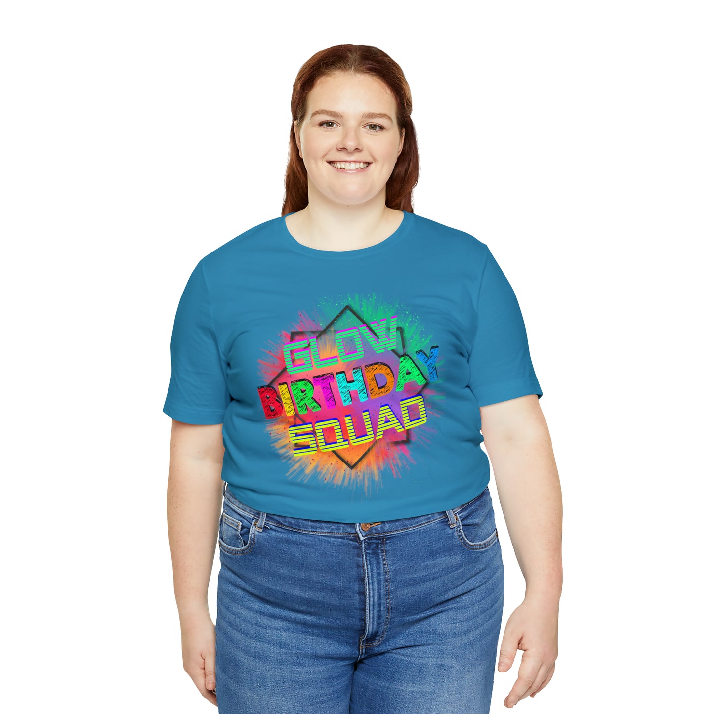Glow Birthday Squad T-Shirt