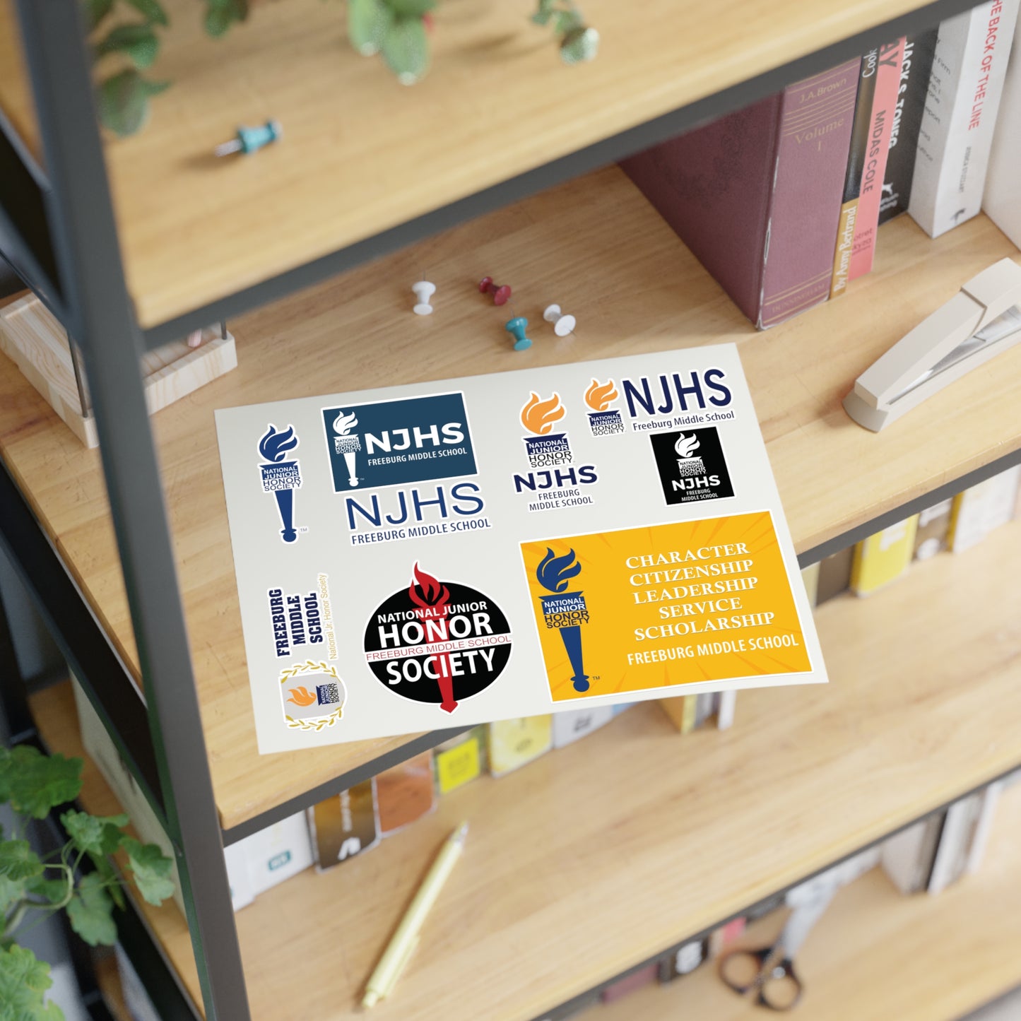 NJHS National Junior Honor Society Sticker Sheets