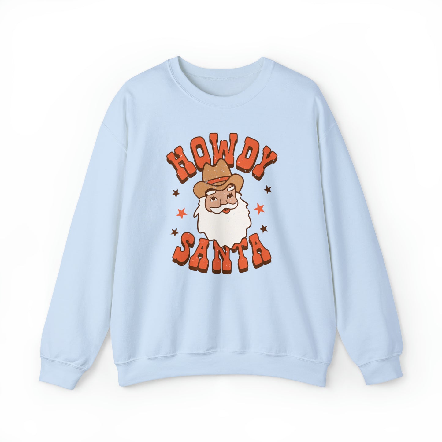 Howdy Santa Heavyweight Crewneck Sweatshirt