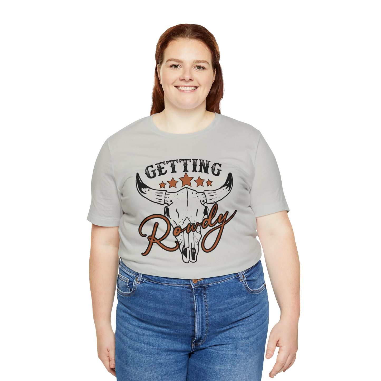 Vintage Getting Rowdy Party/ Bridesmaid/ Groomsman T-Shirt - Black Ink
