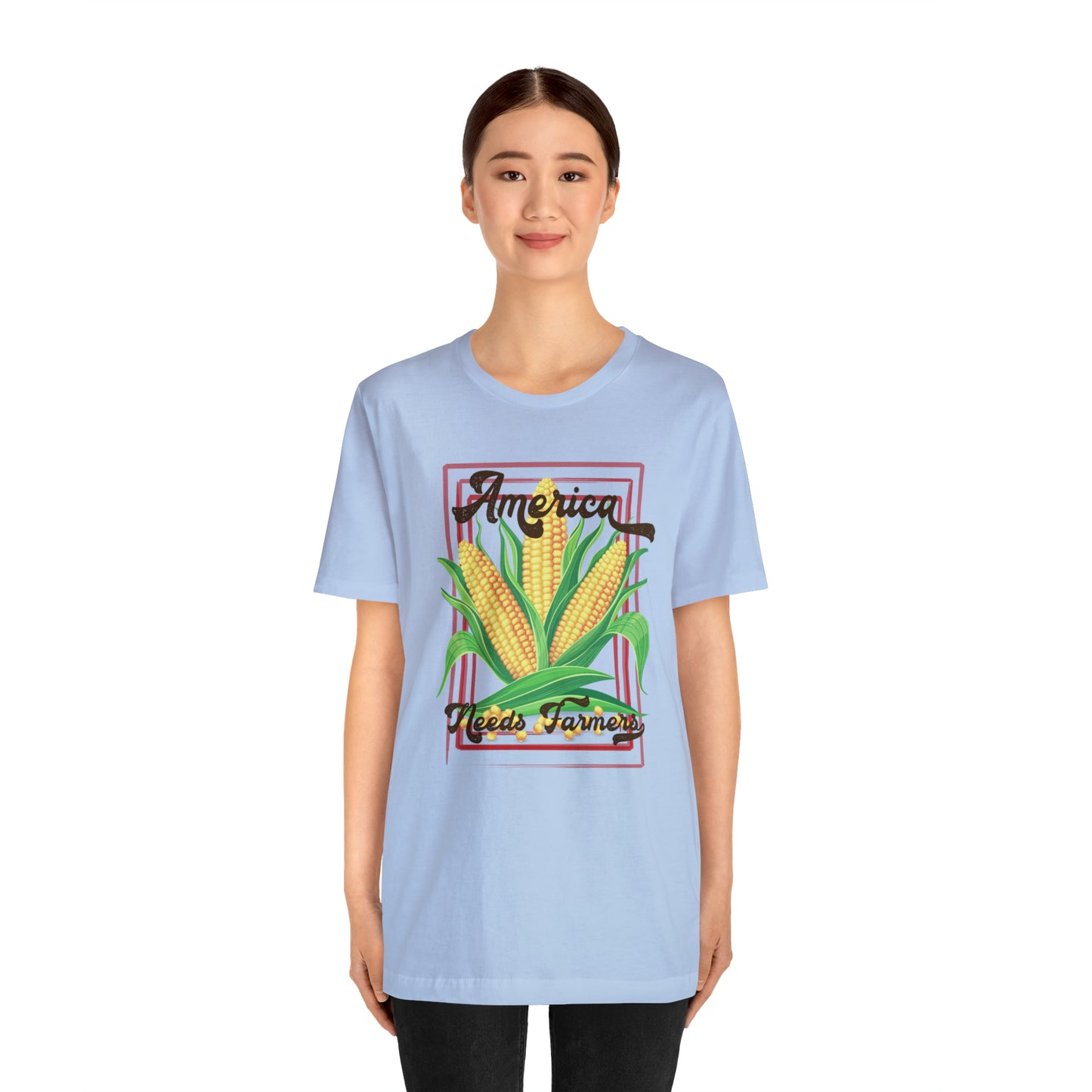 America Needs Farmers Unisex Jersey Short Sleeve Tee