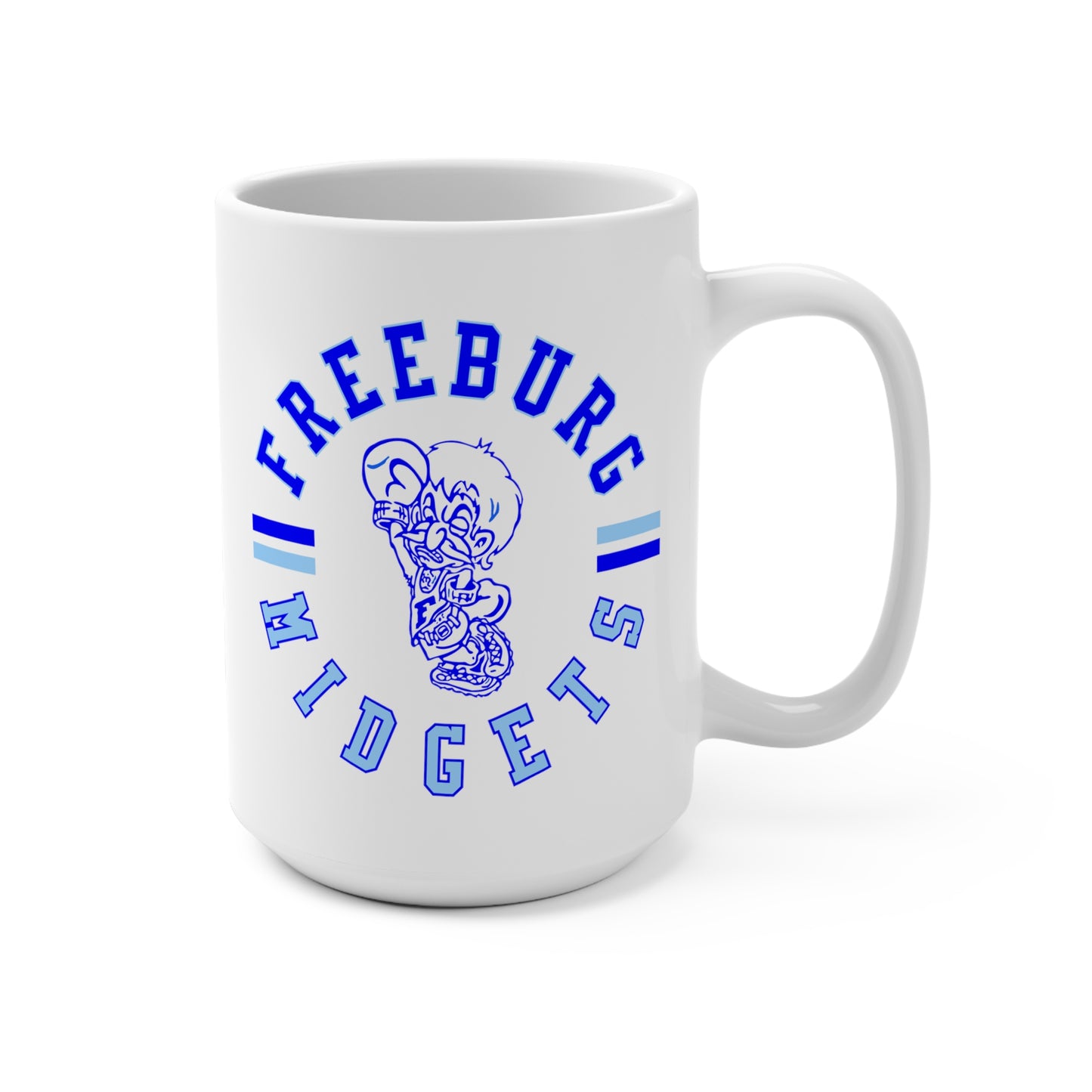 Freeburg Midgets Circle Logo Mug 15oz
