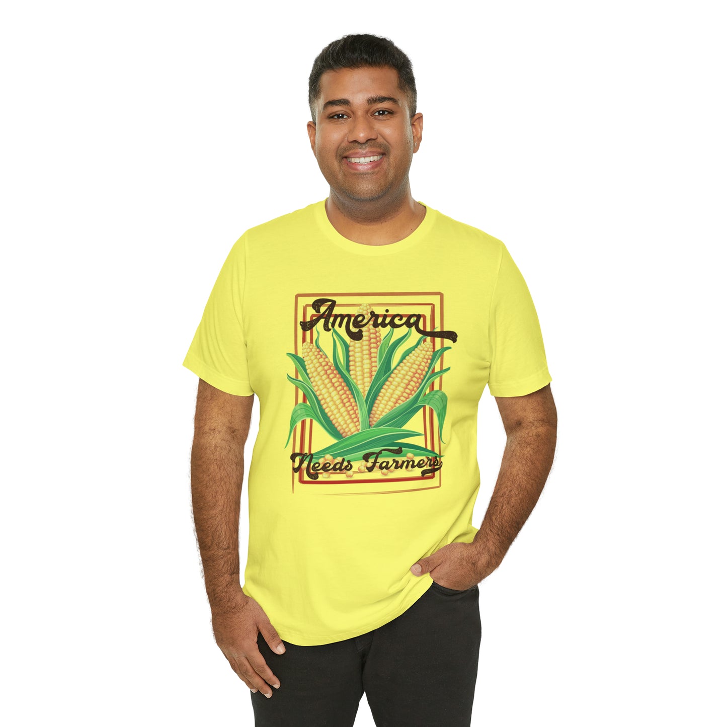 America Needs Farmers Unisex Jersey Short Sleeve Tee