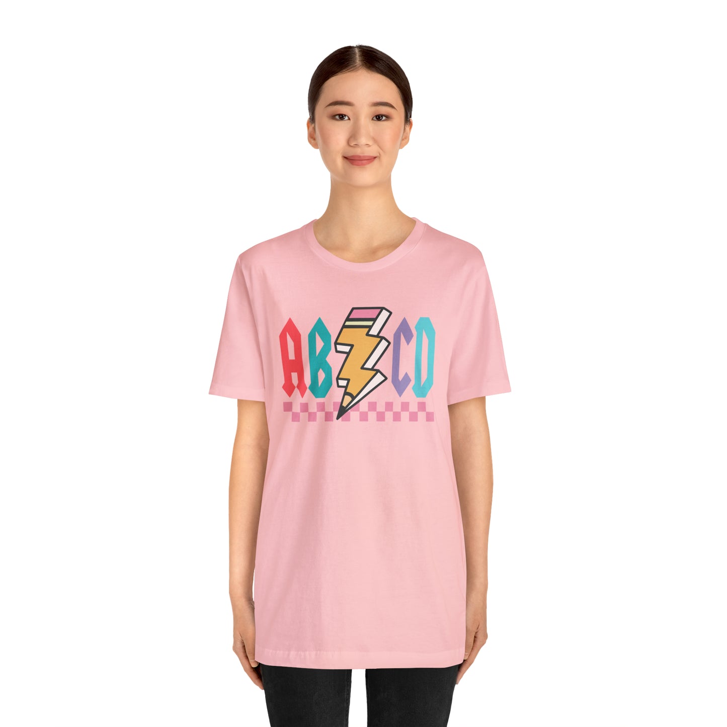Vintage ABCD Teacher T-Shirt