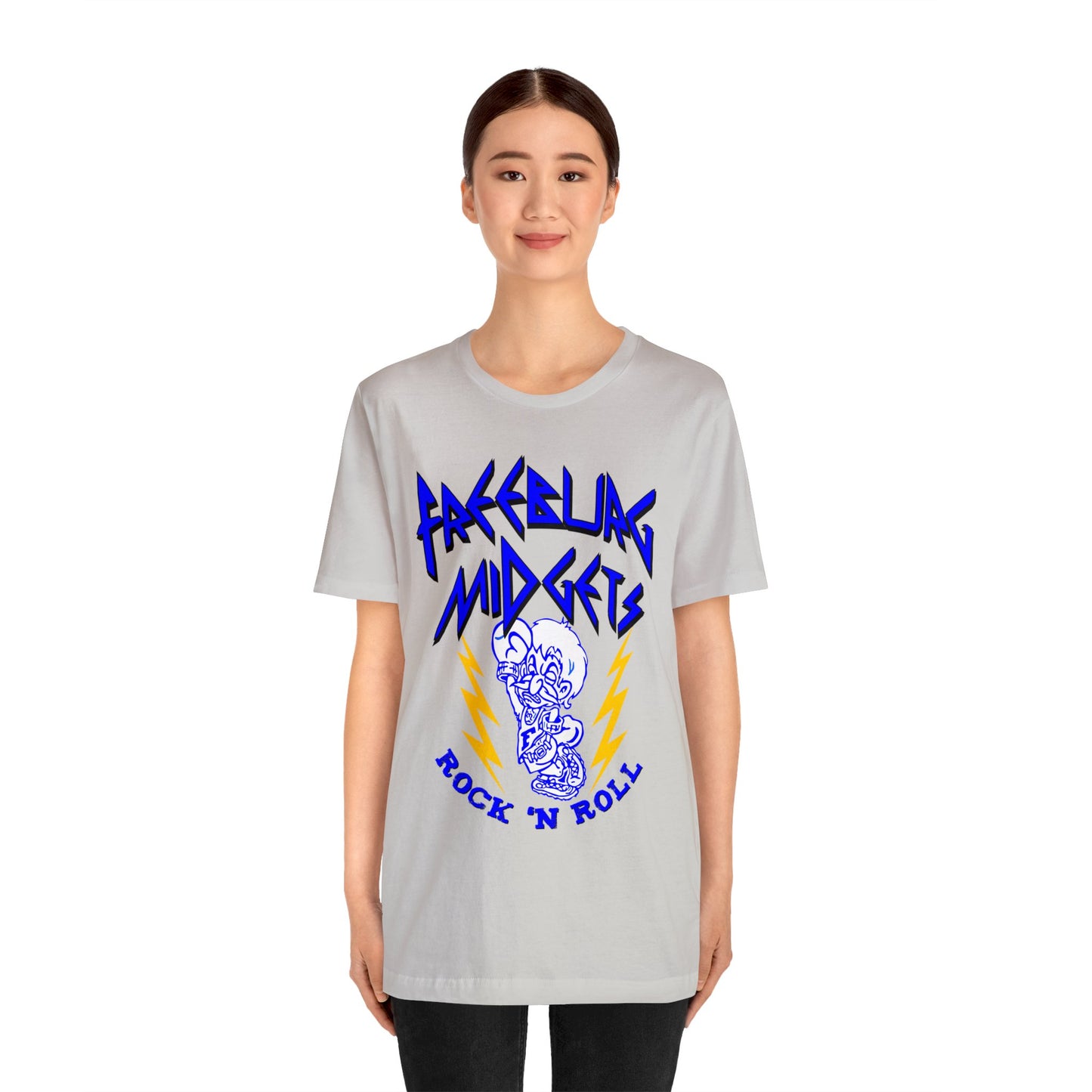 Freeburg Midgets Rock and Roll Bella Jersey Short Sleeve Tee (Unisex)