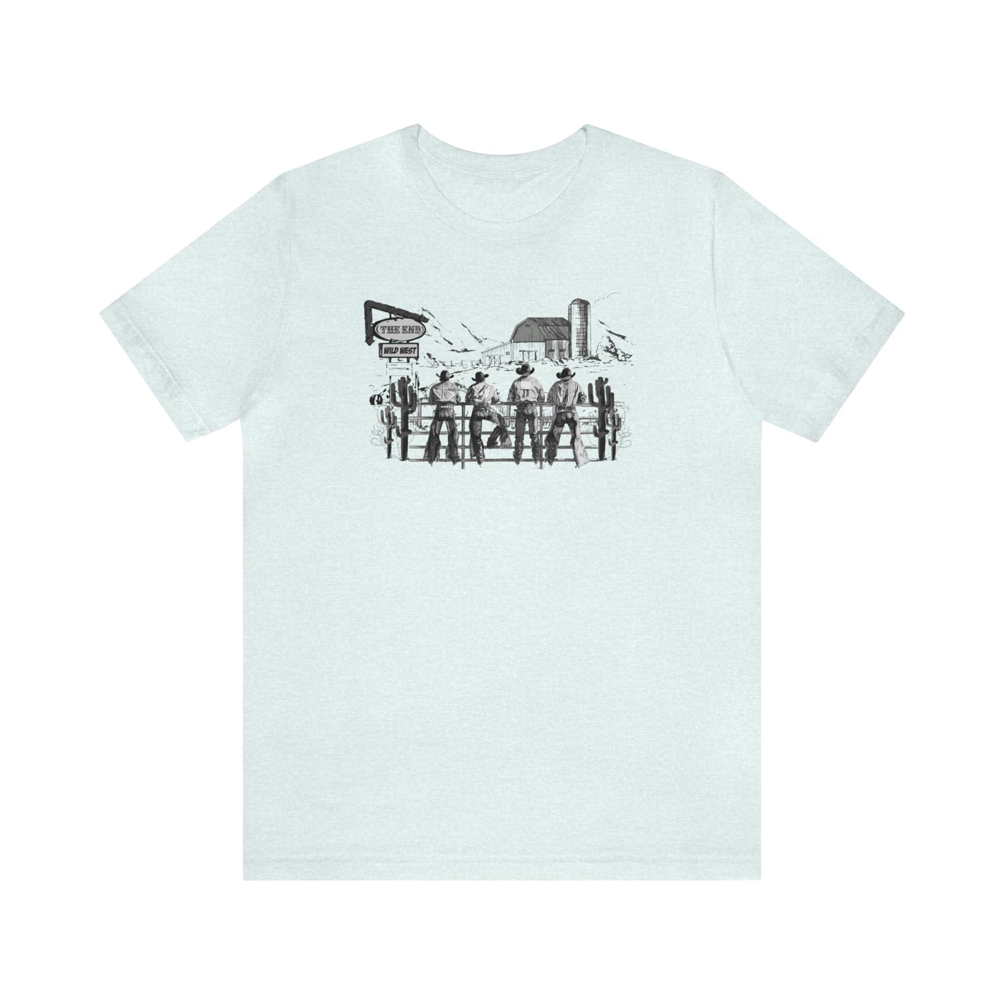 "Rodeo Cowboys" Unisex Jersey Short Sleeve Tee