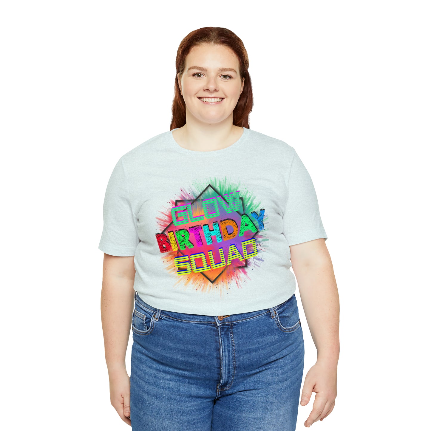 Glow Birthday Squad T-Shirt