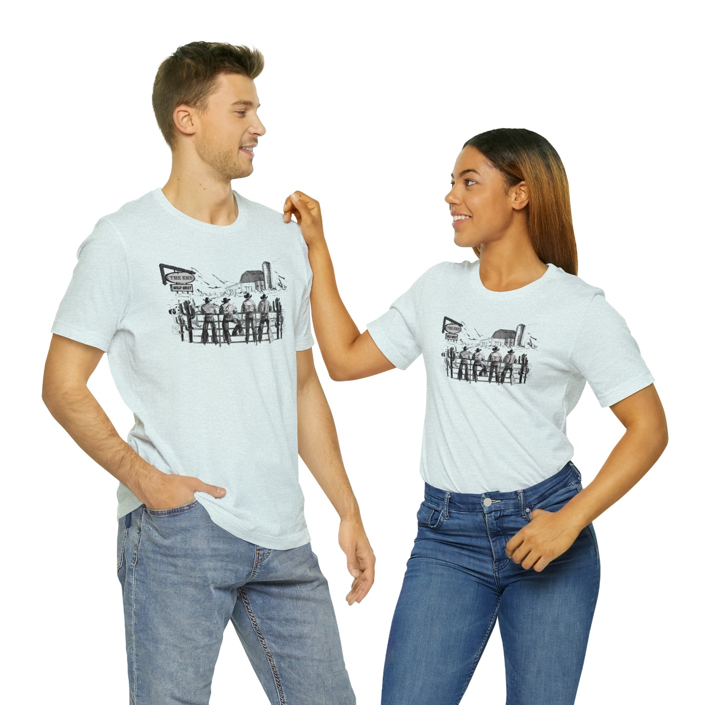 "Rodeo Cowboys" Unisex Jersey Short Sleeve Tee