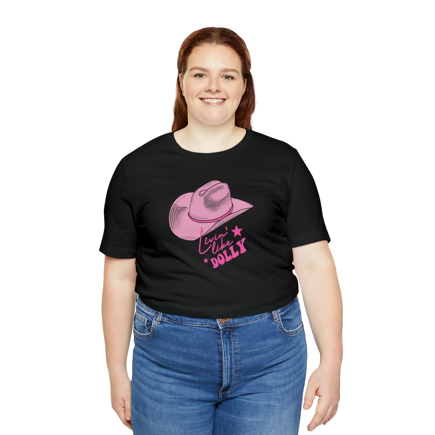 "Live Like Dolly" Unisex Jersey Short Sleeve Tee