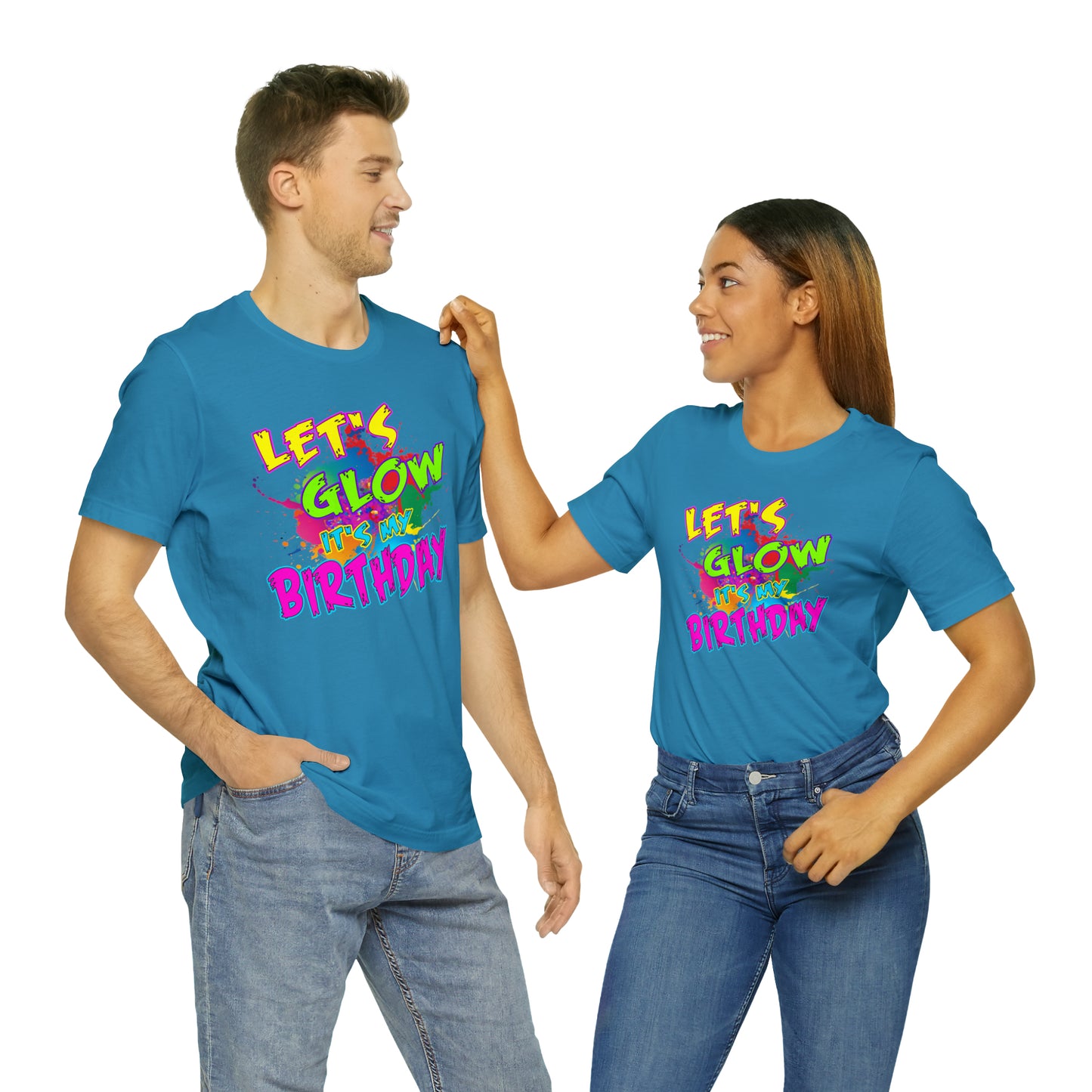 Let's Glow It's My Birthday T-Shirt