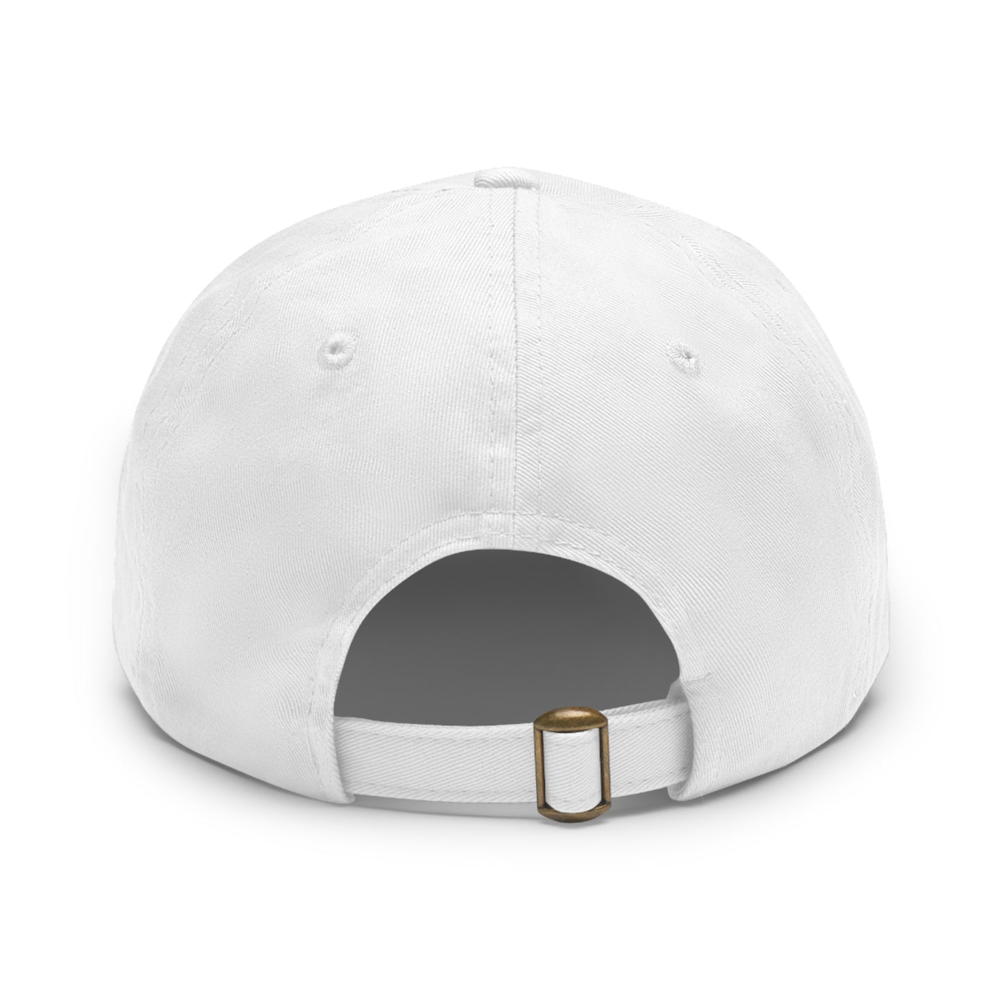Freeburg Middle School White Torch Hat with Leather Patch